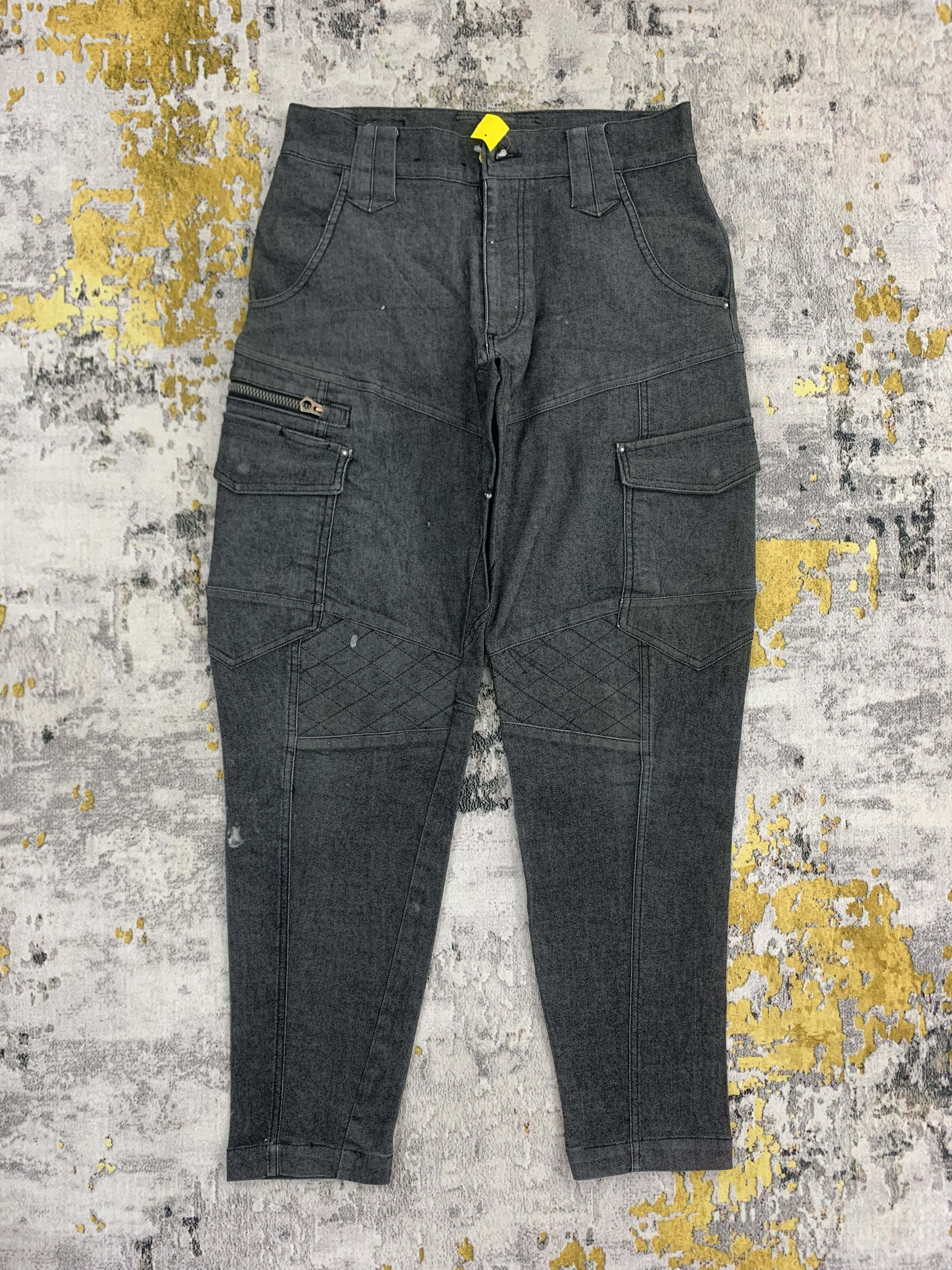 Japanese Brand Hooh Japan Vintage Cargo Pants | Vintage Casual Pants Size US 28 / EU 44 - 1 Thumbnail