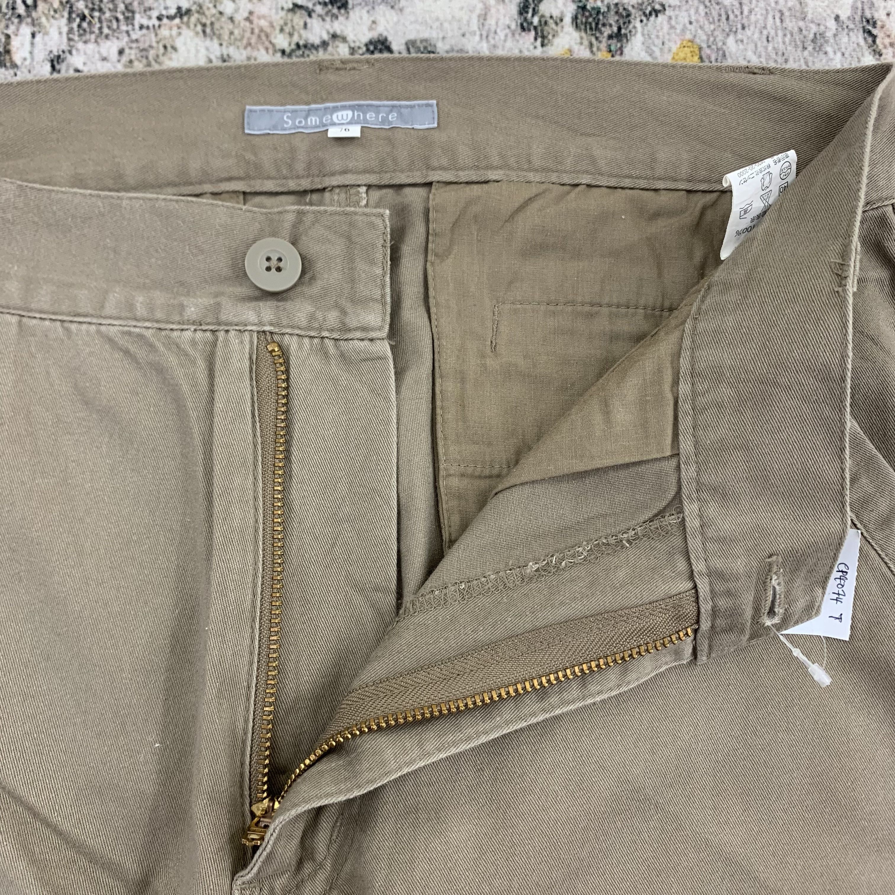 Japanese Brand Japan Brand Somewhere Cargo Pants Brown Multi Pocket Size US 30 / EU 46 - 6 Thumbnail