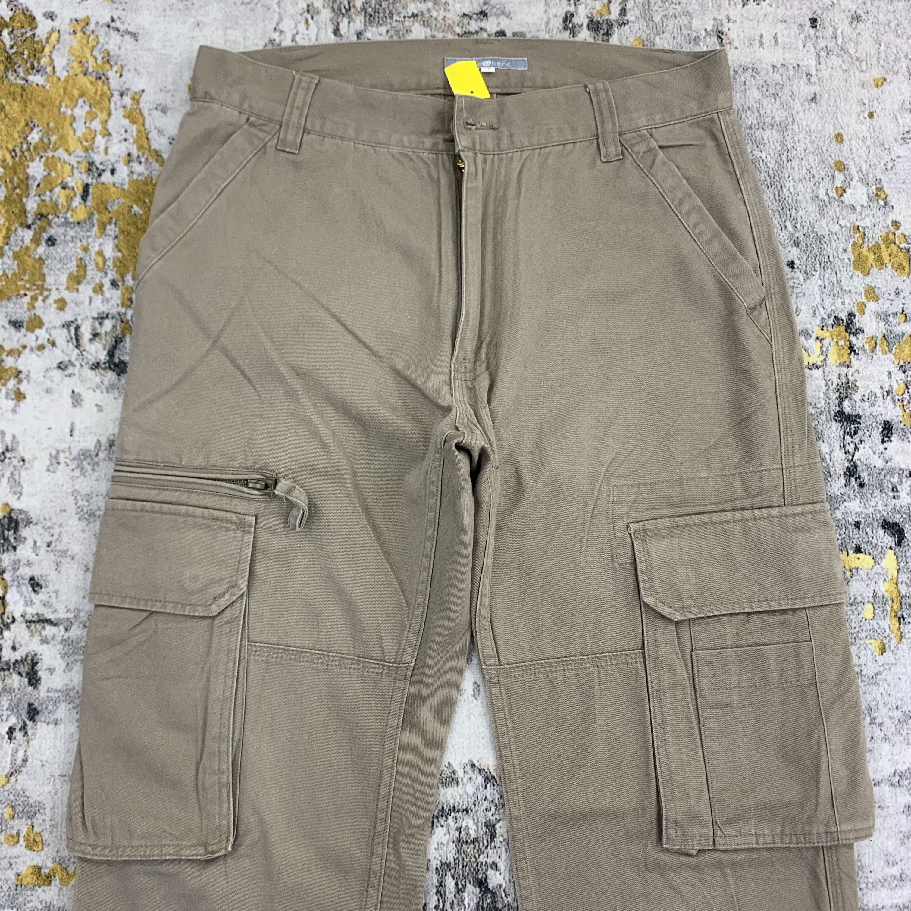 Japanese Brand Japan Brand Somewhere Cargo Pants Brown Multi Pocket Size US 30 / EU 46 - 2 Thumbnail