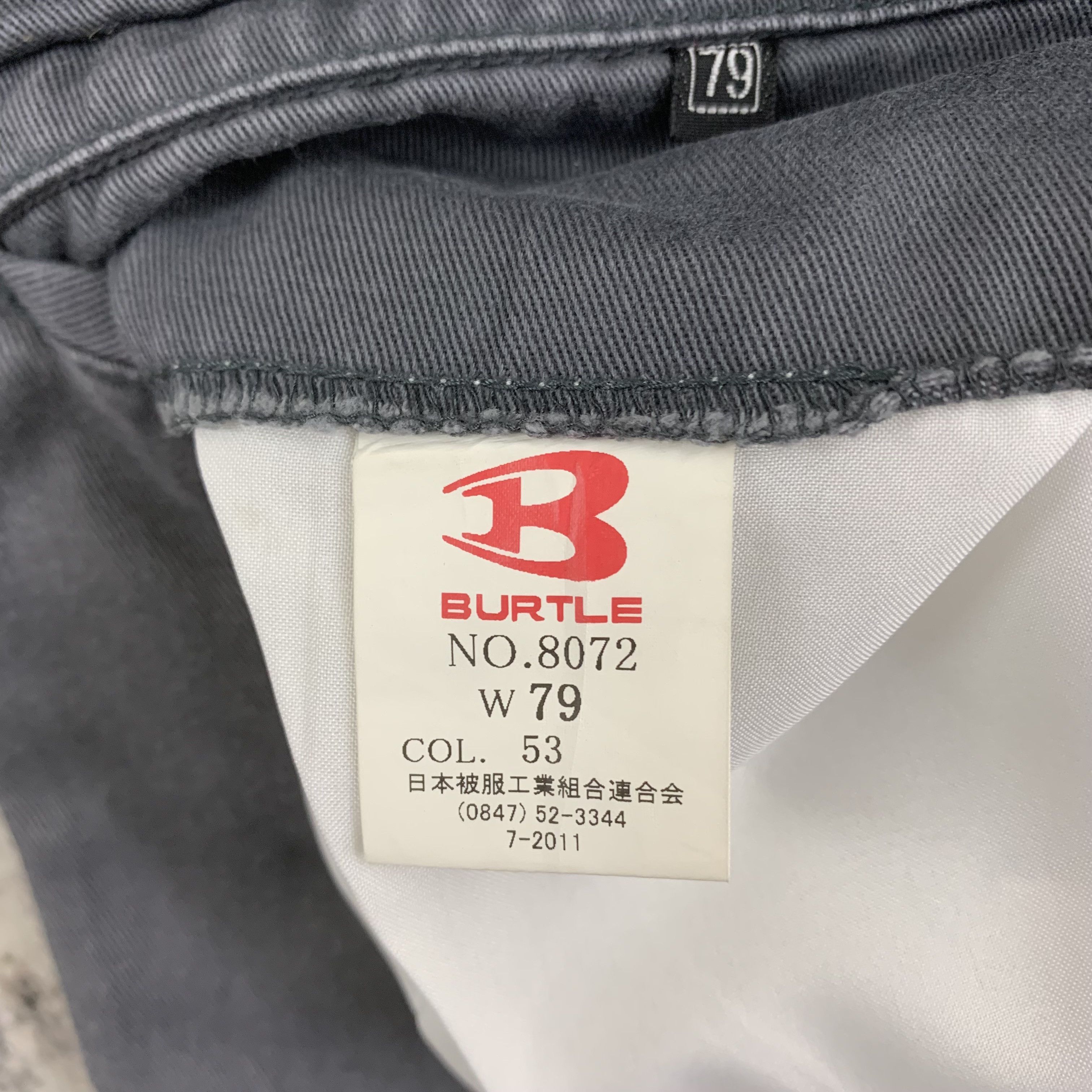 Japanese Brand Burtle Cargo Pants Tactical Multipocket 30x42 Size US 30 / EU 46 - 12 Thumbnail