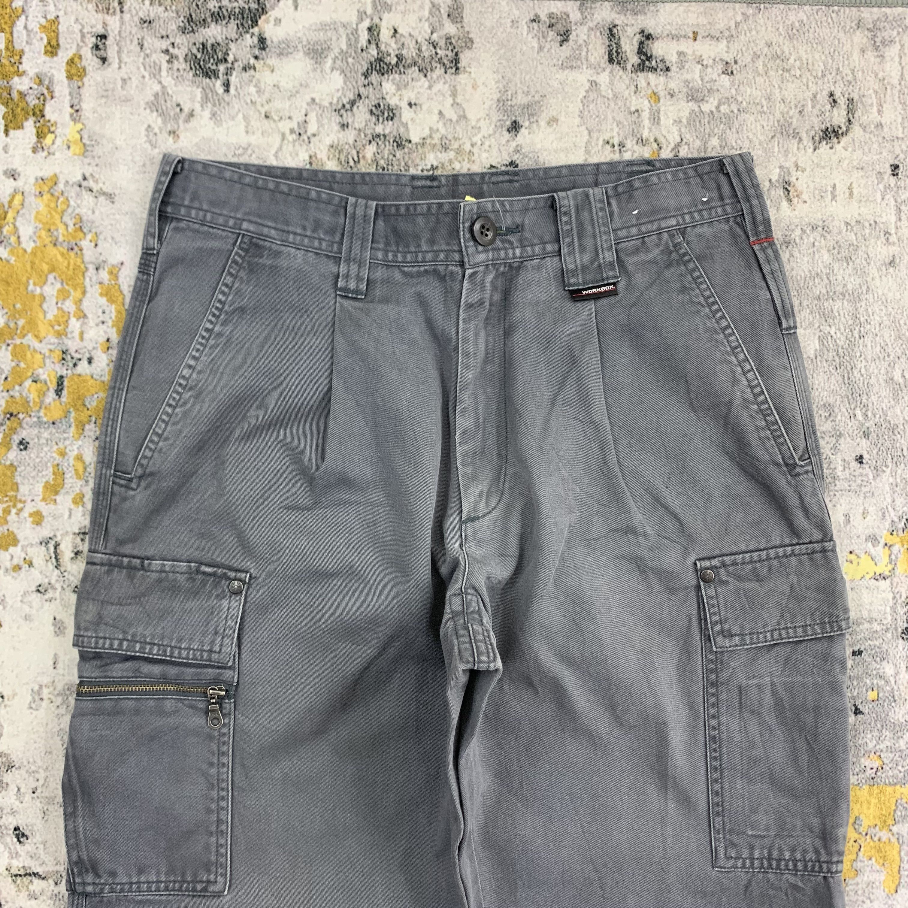 Japanese Brand Burtle Cargo Pants Tactical Multipocket 30x42 Size US 30 / EU 46 - 2 Thumbnail