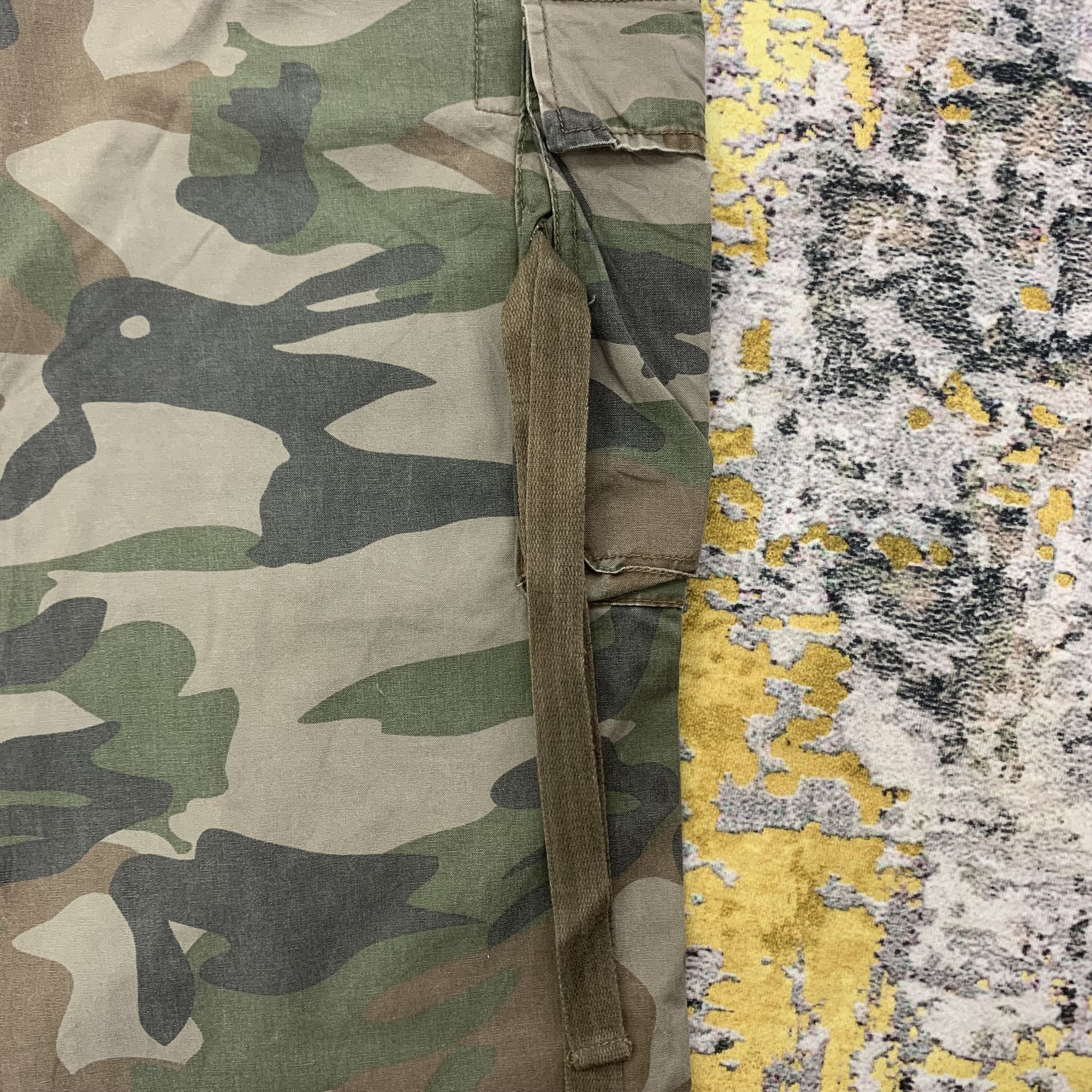 Japanese Brand Real Crush Clothing Cargo Pants Camouflage Tactical 33x43 Size US 33 - 10 Thumbnail