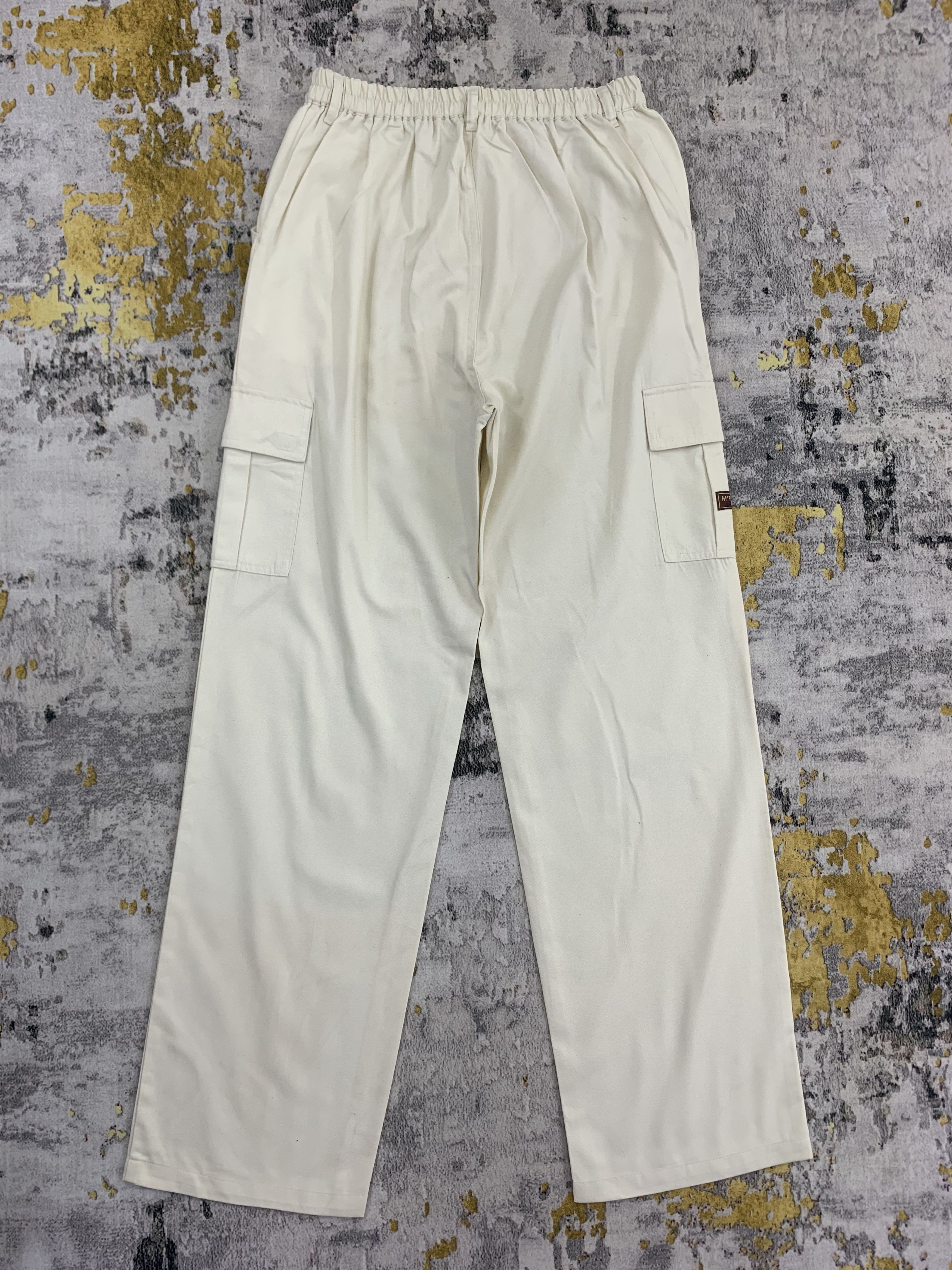 Japanese Brand Melvis White Cargo Pants Multipocket 25x42 Size 25" / US 0 / IT 36 - 3 Thumbnail