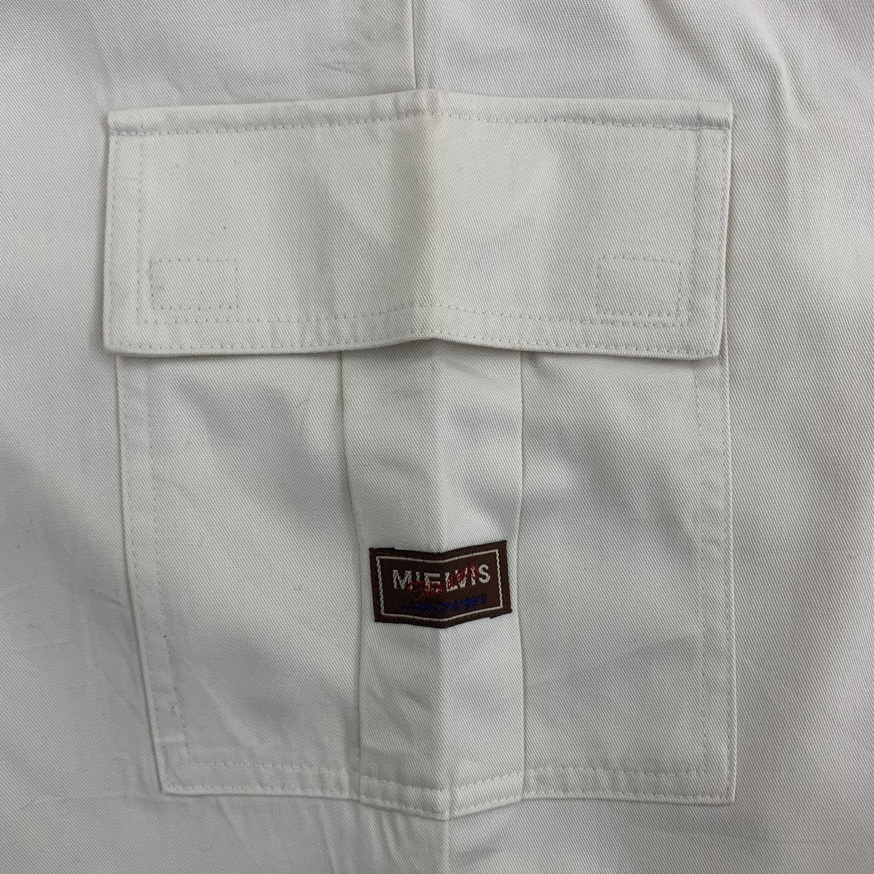 Japanese Brand Melvis White Cargo Pants Multipocket 25x42 Size 25" / US 0 / IT 36 - 5 Thumbnail