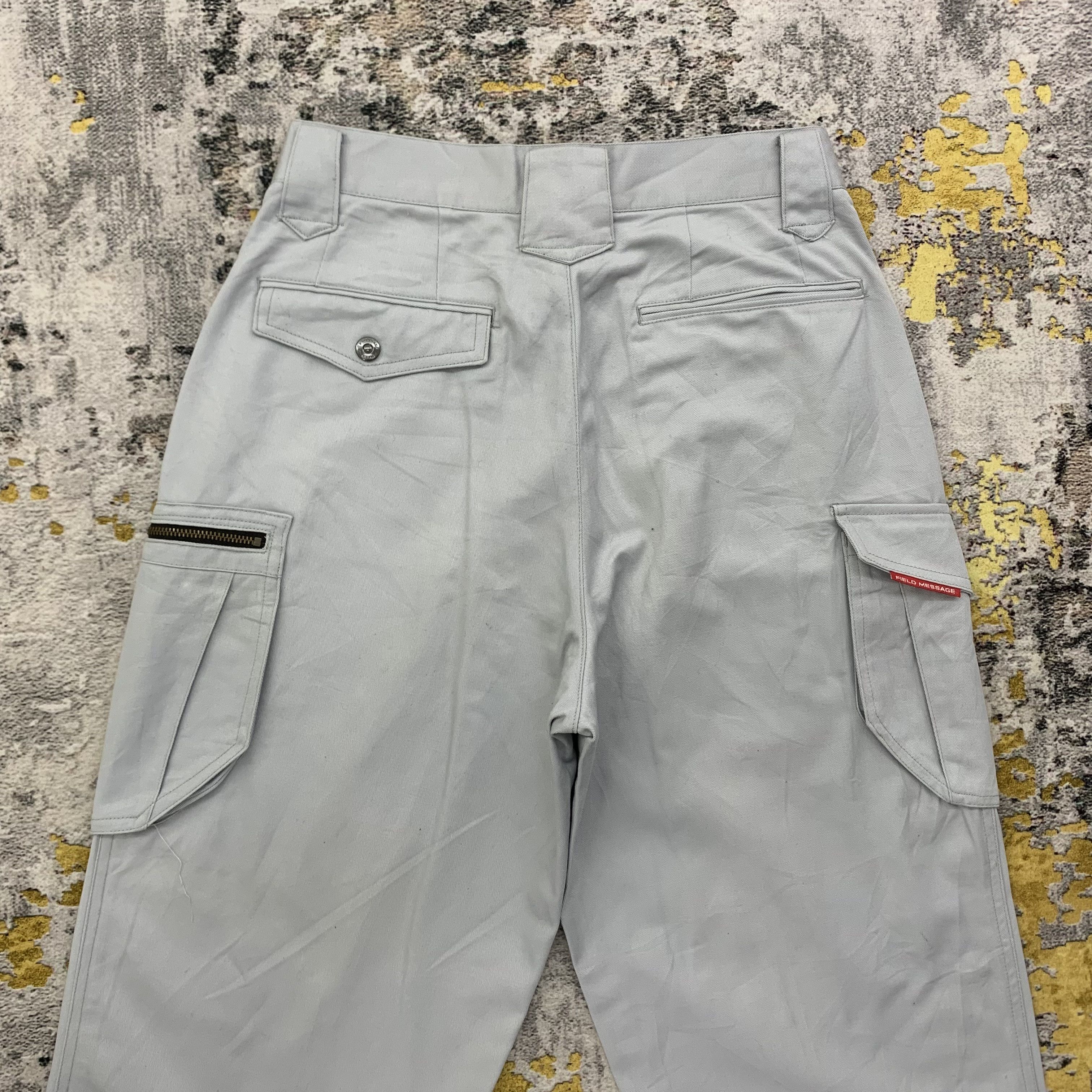 Japanese Brand Vintage Cargo Pants Flap Pocket 26x44 Size 26" / US 2 / IT 38 - 4 Thumbnail