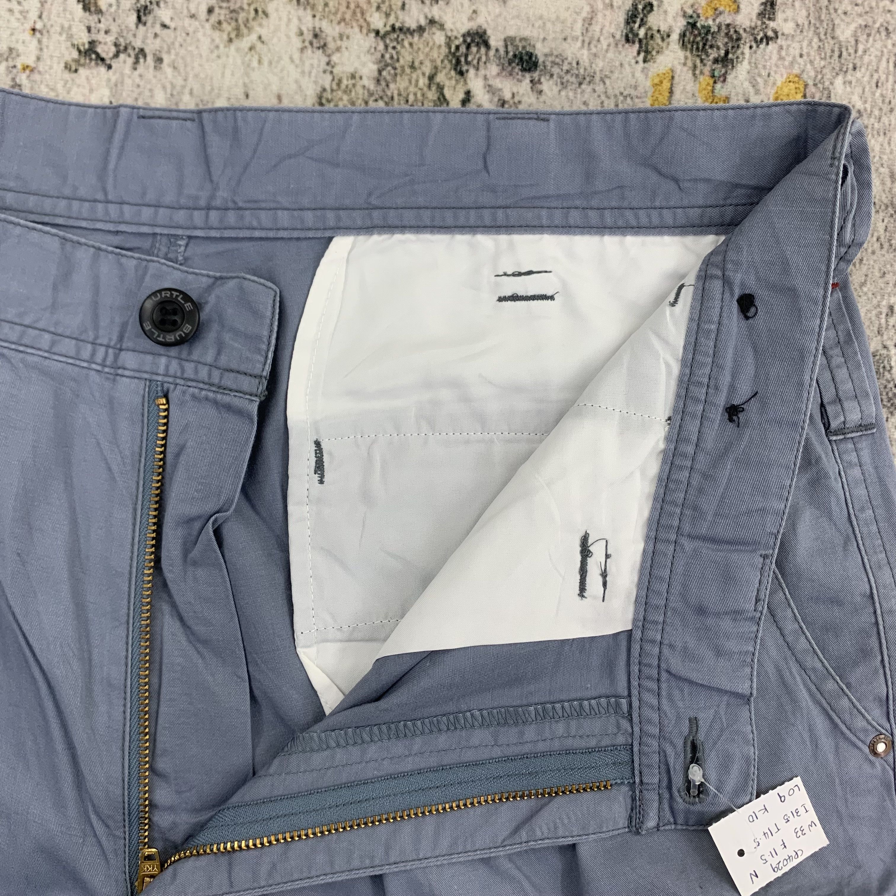Japanese Brand Burtle Cargo Pants Trouser Multipocket 33x43 Size US 33 - 6 Thumbnail