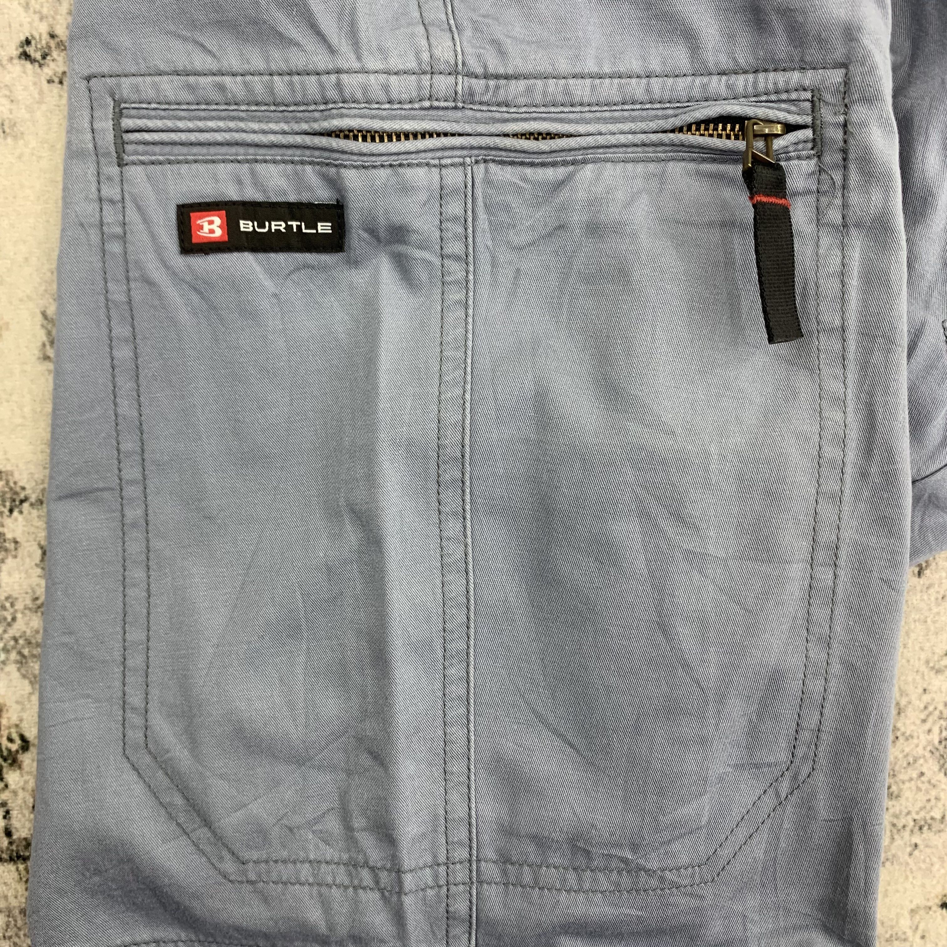 Japanese Brand Burtle Cargo Pants Trouser Multipocket 33x43 Size US 33 - 5 Thumbnail