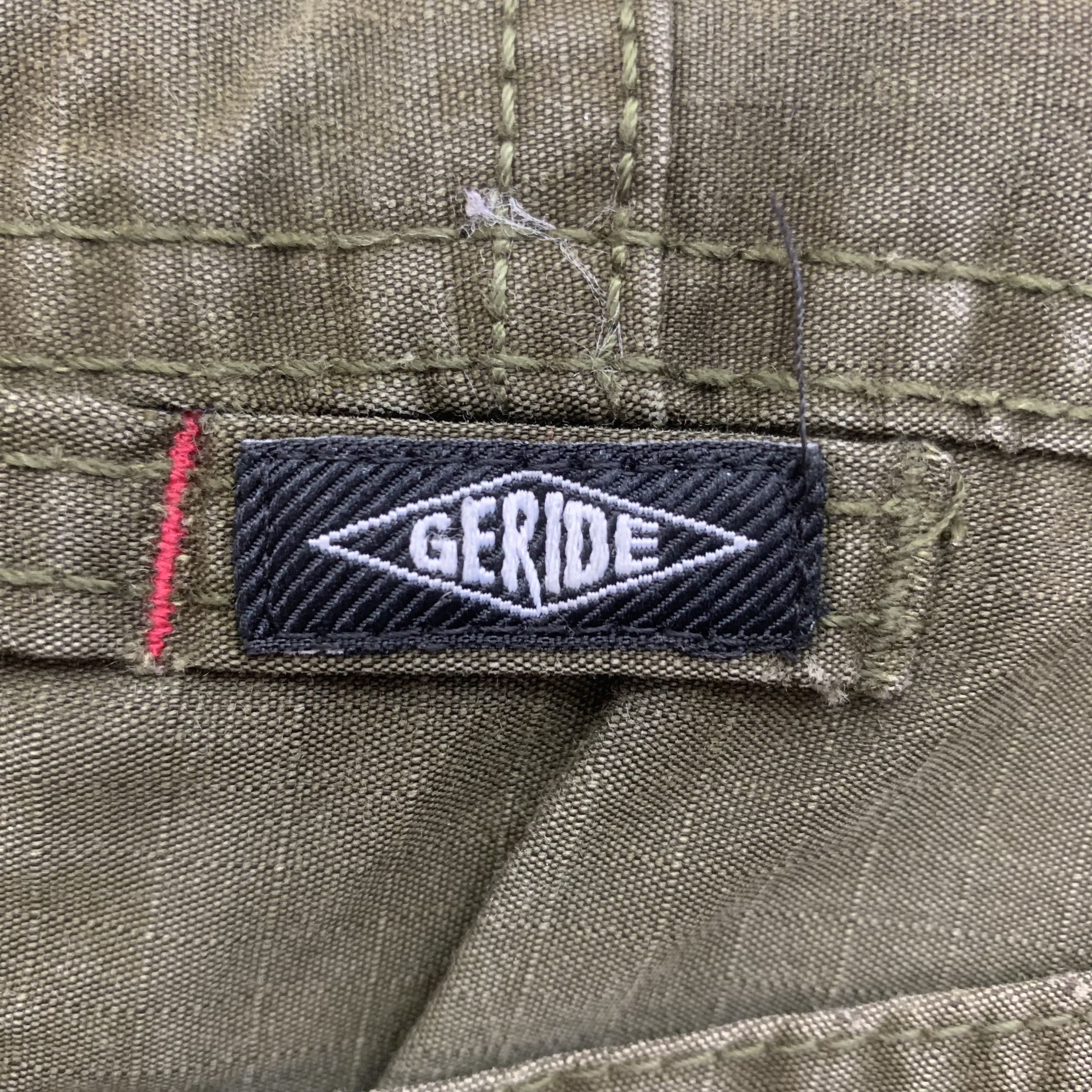 Japanese Brand Geride Cargo Pants Tactical Jogger Multipocket 31x43 Size US 31 - 5 Thumbnail