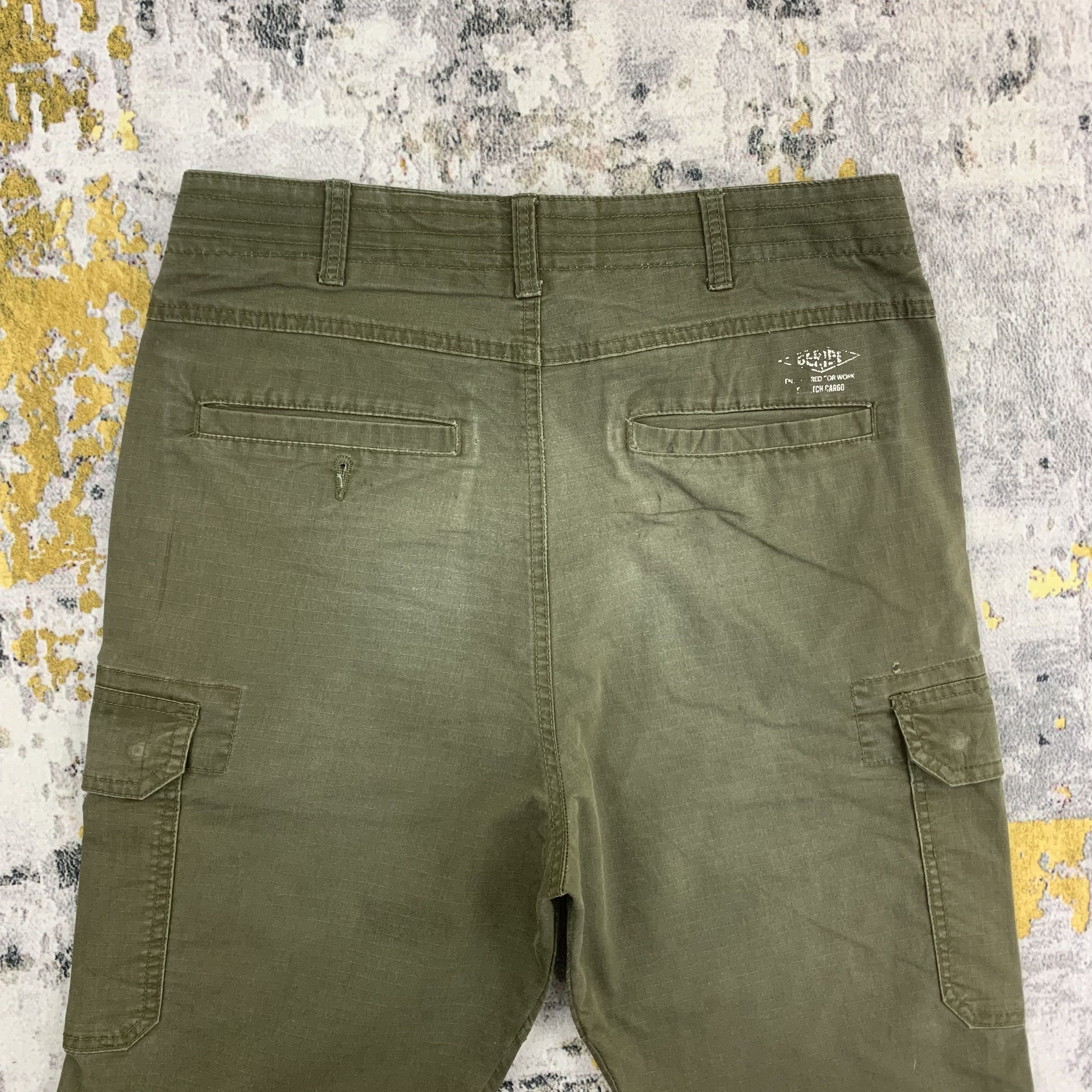 Japanese Brand Geride Cargo Pants Tactical Jogger Multipocket 31x43 Size US 31 - 4 Thumbnail