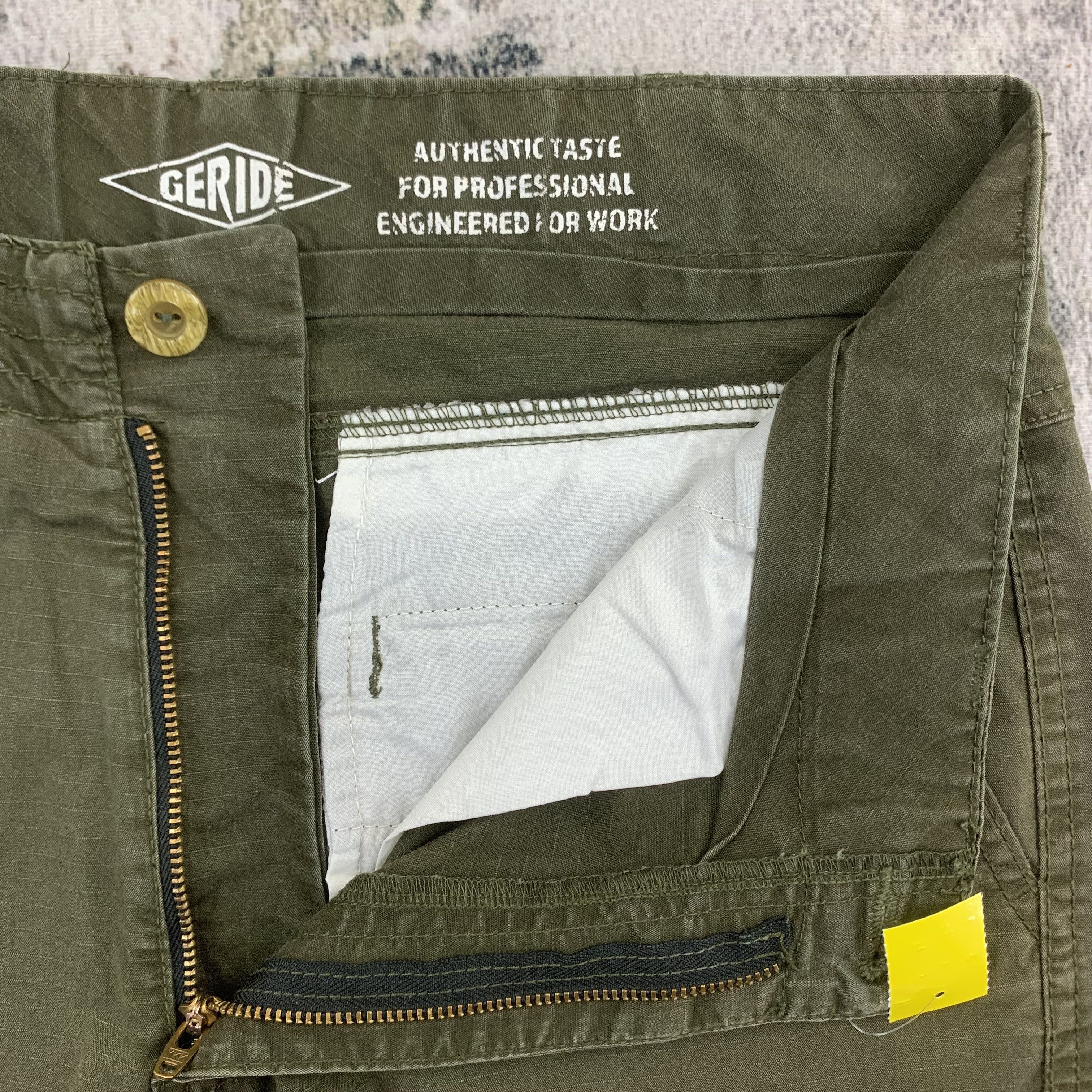 Japanese Brand Geride Cargo Pants Tactical Jogger Multipocket 31x43 Size US 31 - 8 Thumbnail