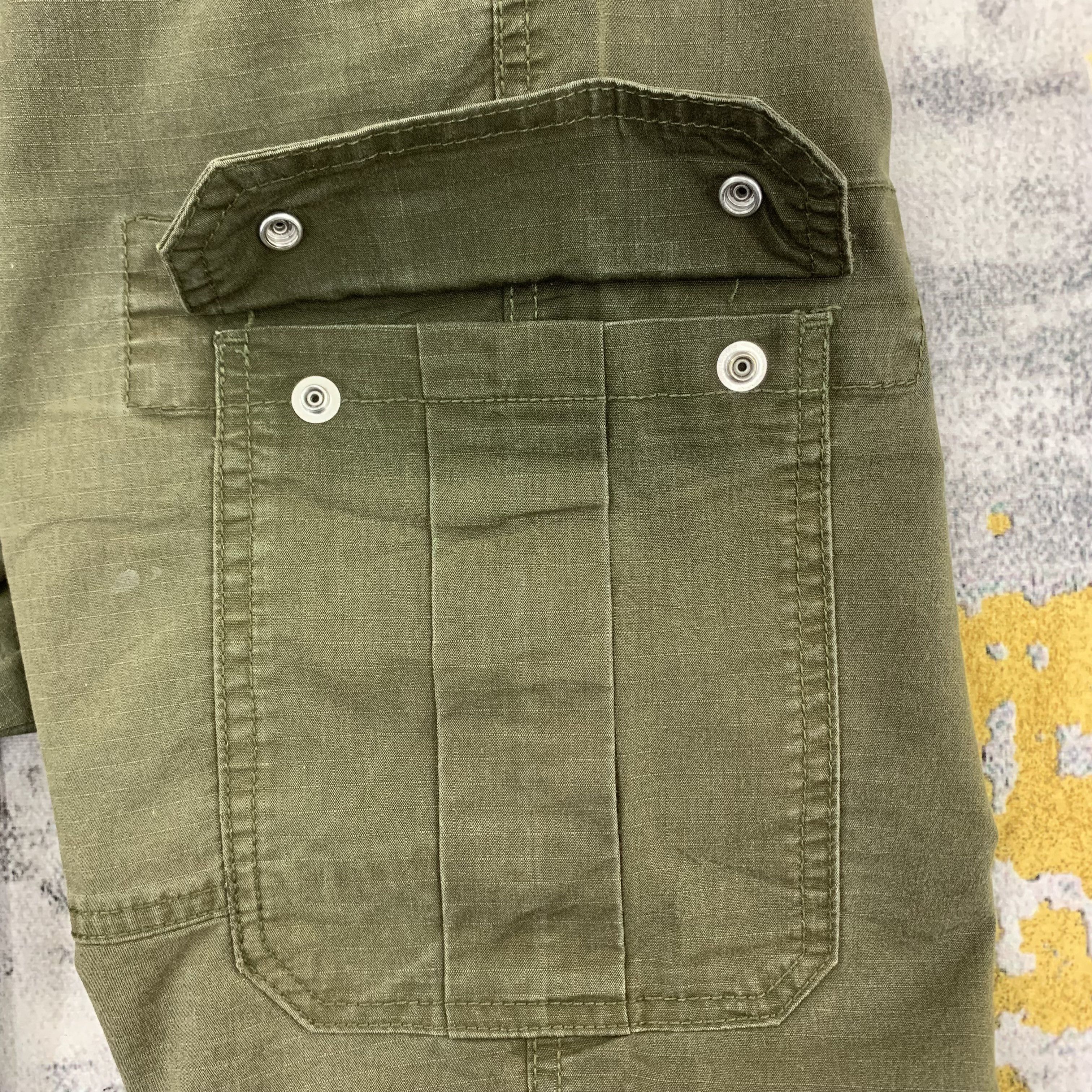 Japanese Brand Geride Cargo Pants Tactical Jogger Multipocket 31x43 Size US 31 - 6 Thumbnail