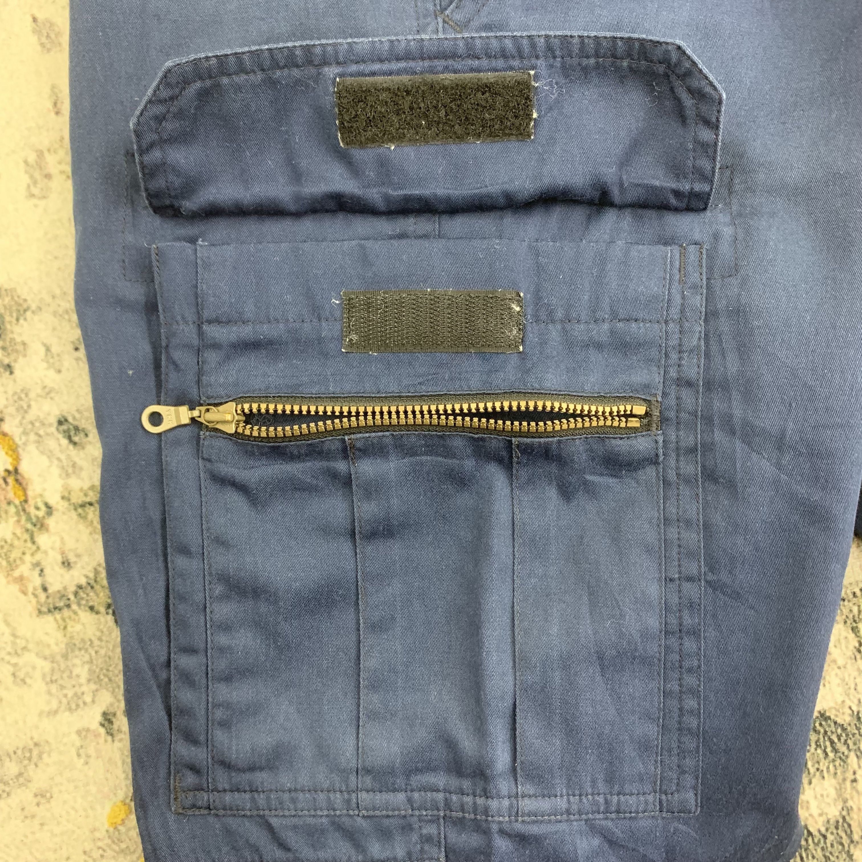 Japanese Brand Burtle Cargo Pants Multipocket Work Pants 31x38 Size US 31 - 5 Thumbnail