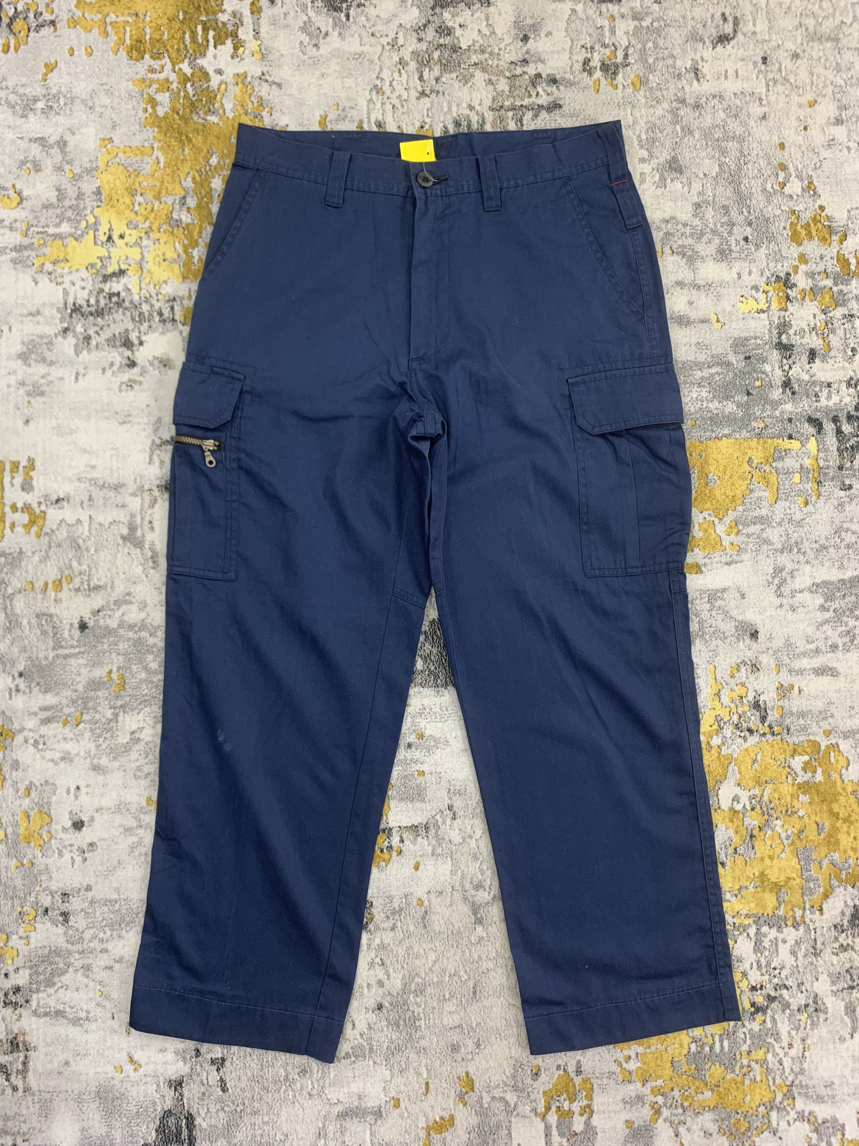 Japanese Brand Burtle Cargo Pants Multipocket Work Pants 31x38 Size US 31 - 1 Thumbnail