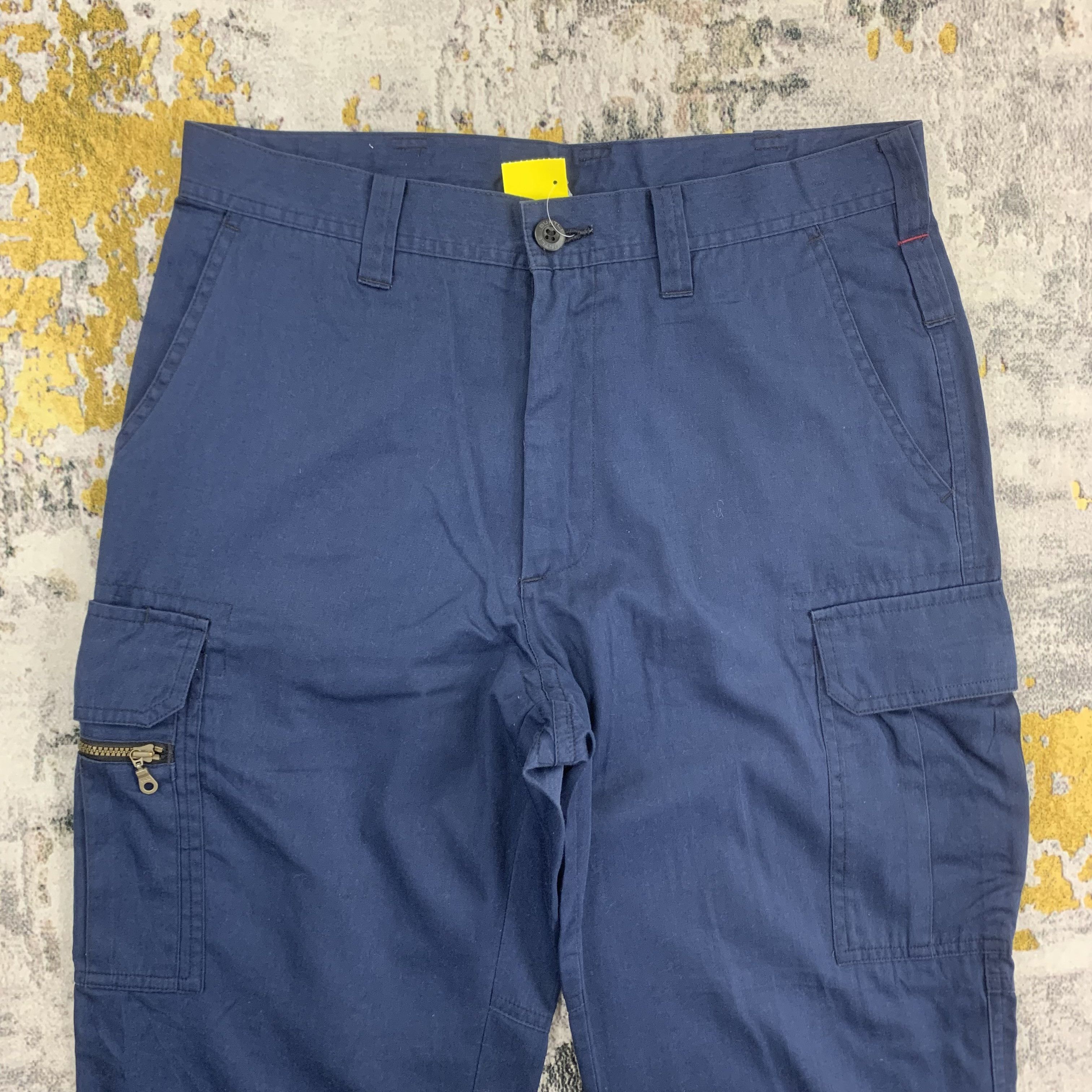 Japanese Brand Burtle Cargo Pants Multipocket Work Pants 31x38 Size US 31 - 2 Thumbnail