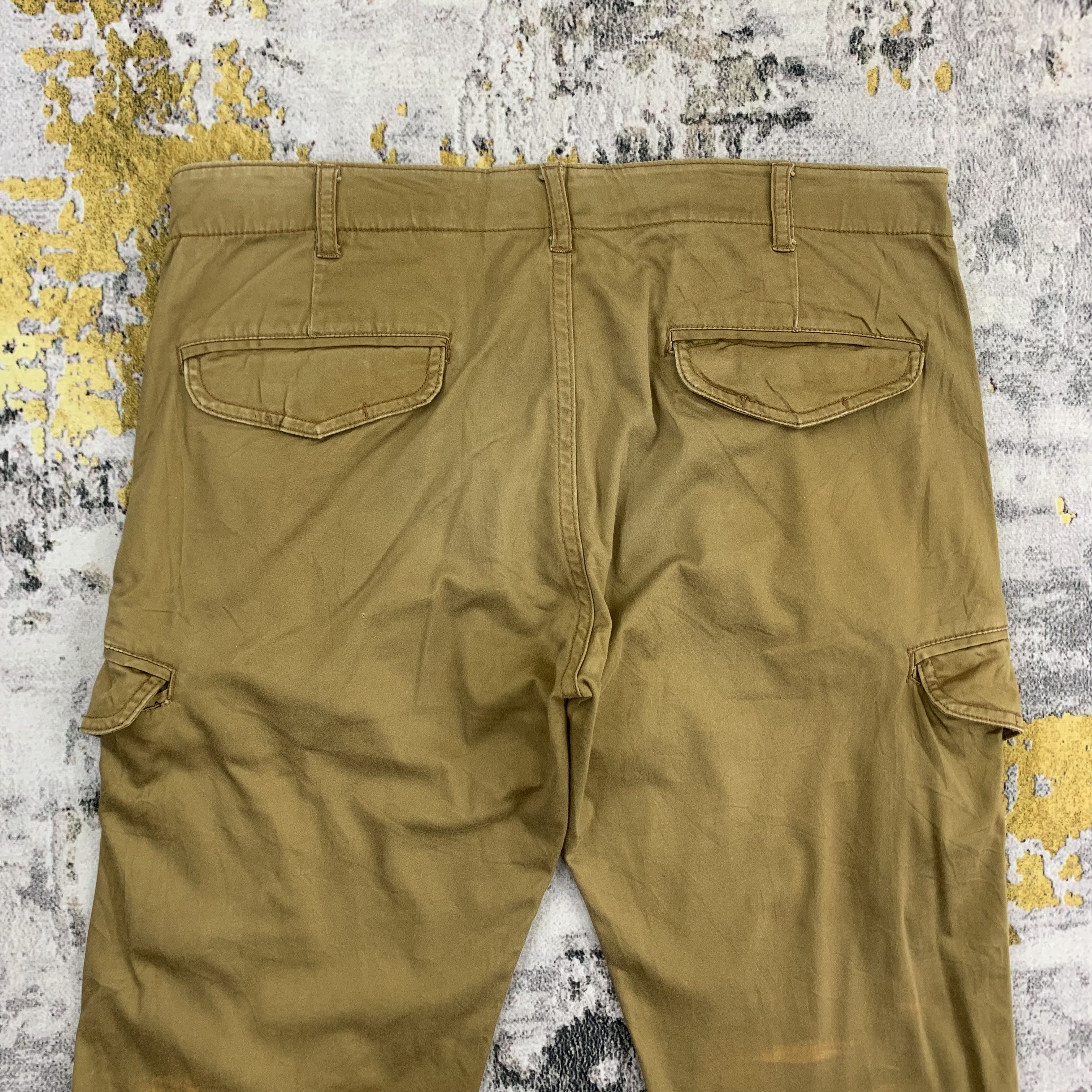 Japanese Brand Navy Cargo Pants Tactical Mutipocket 34x36 Size US 34 / EU 50 - 4 Thumbnail