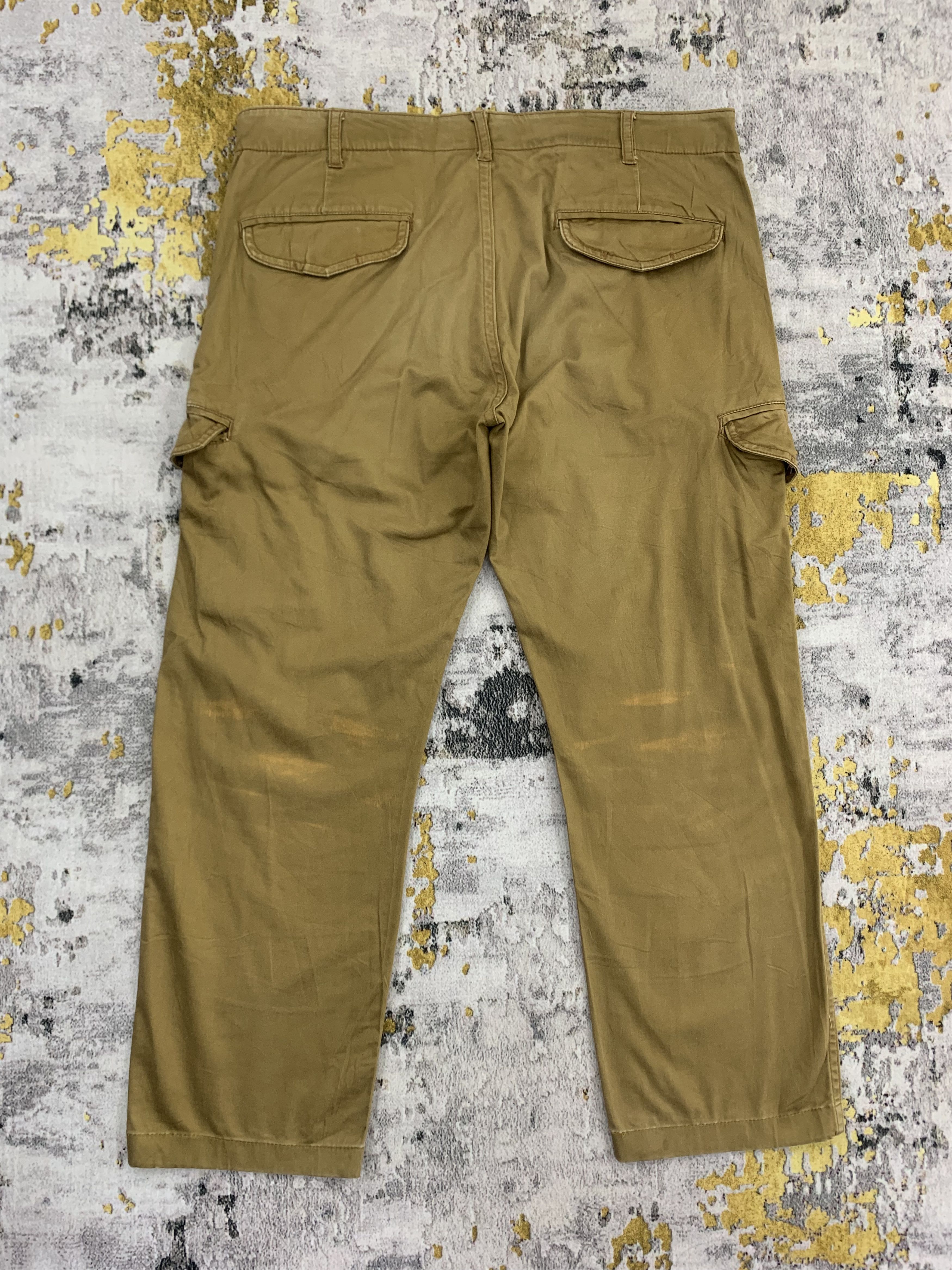 Japanese Brand Navy Cargo Pants Tactical Mutipocket 34x36 Size US 34 / EU 50 - 3 Thumbnail