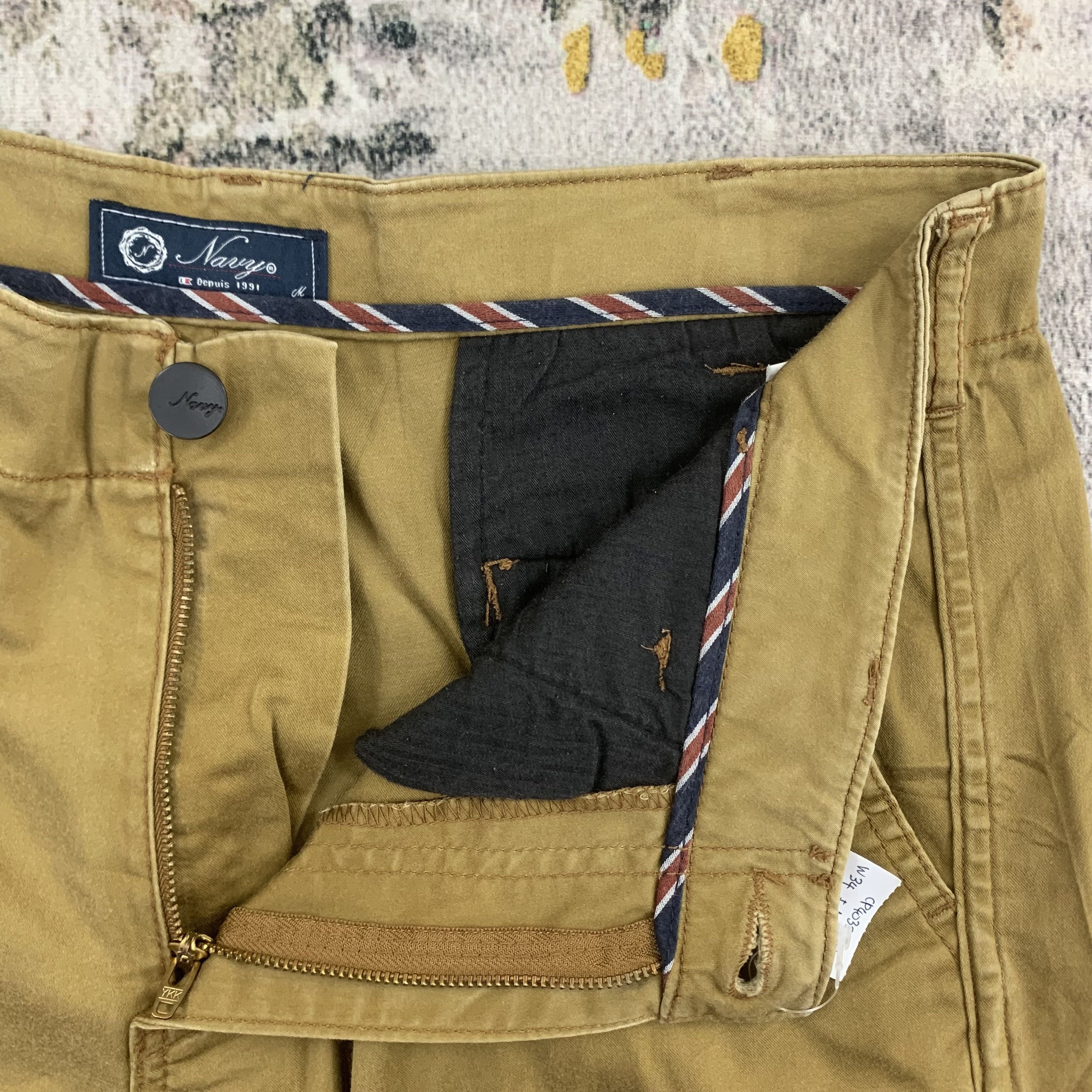 Japanese Brand Navy Cargo Pants Tactical Mutipocket 34x36 Size US 34 / EU 50 - 6 Thumbnail
