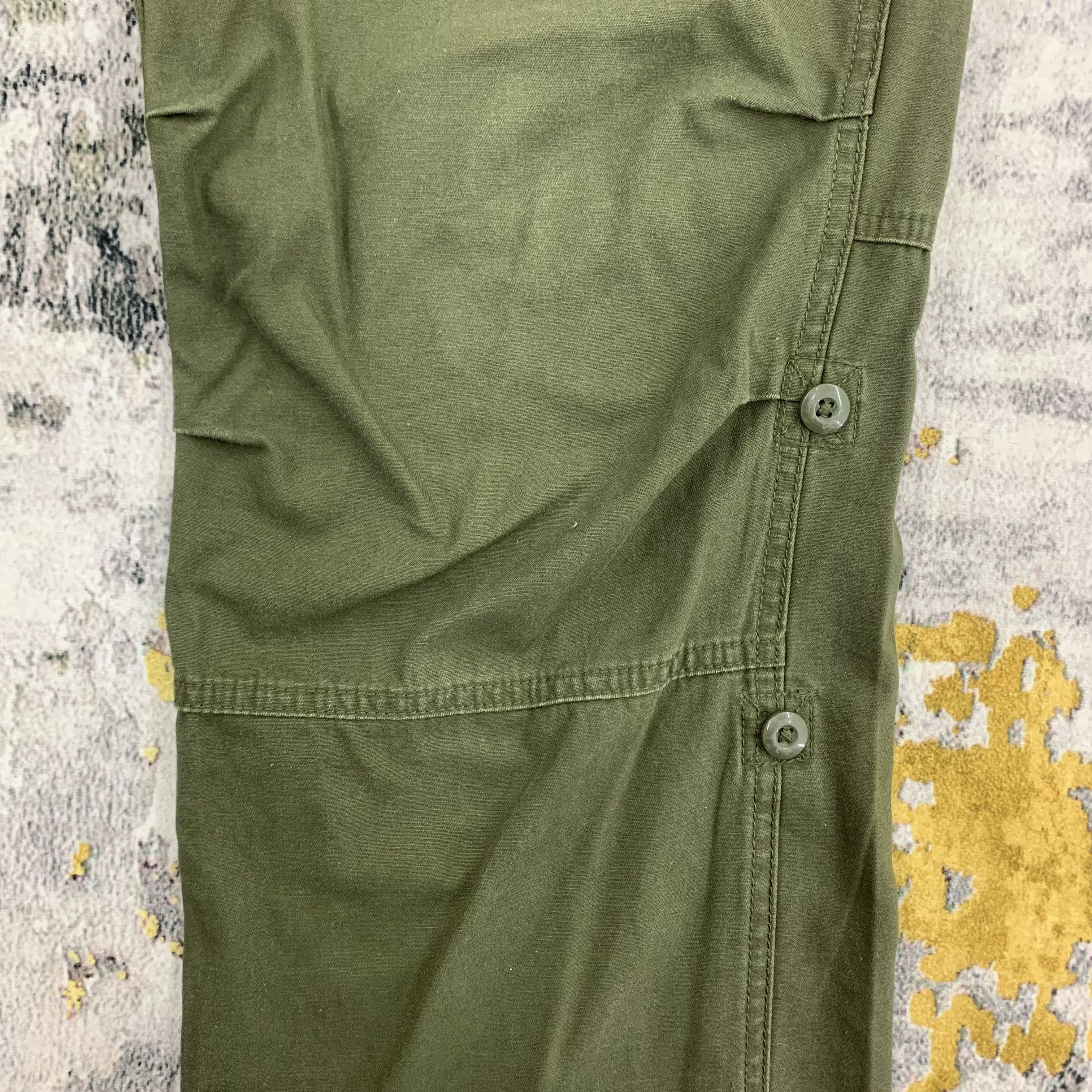 Japanese Brand Nylaus Cargo Pants Tactical Multipocket 32x43 Size US 32 / EU 48 - 5 Thumbnail