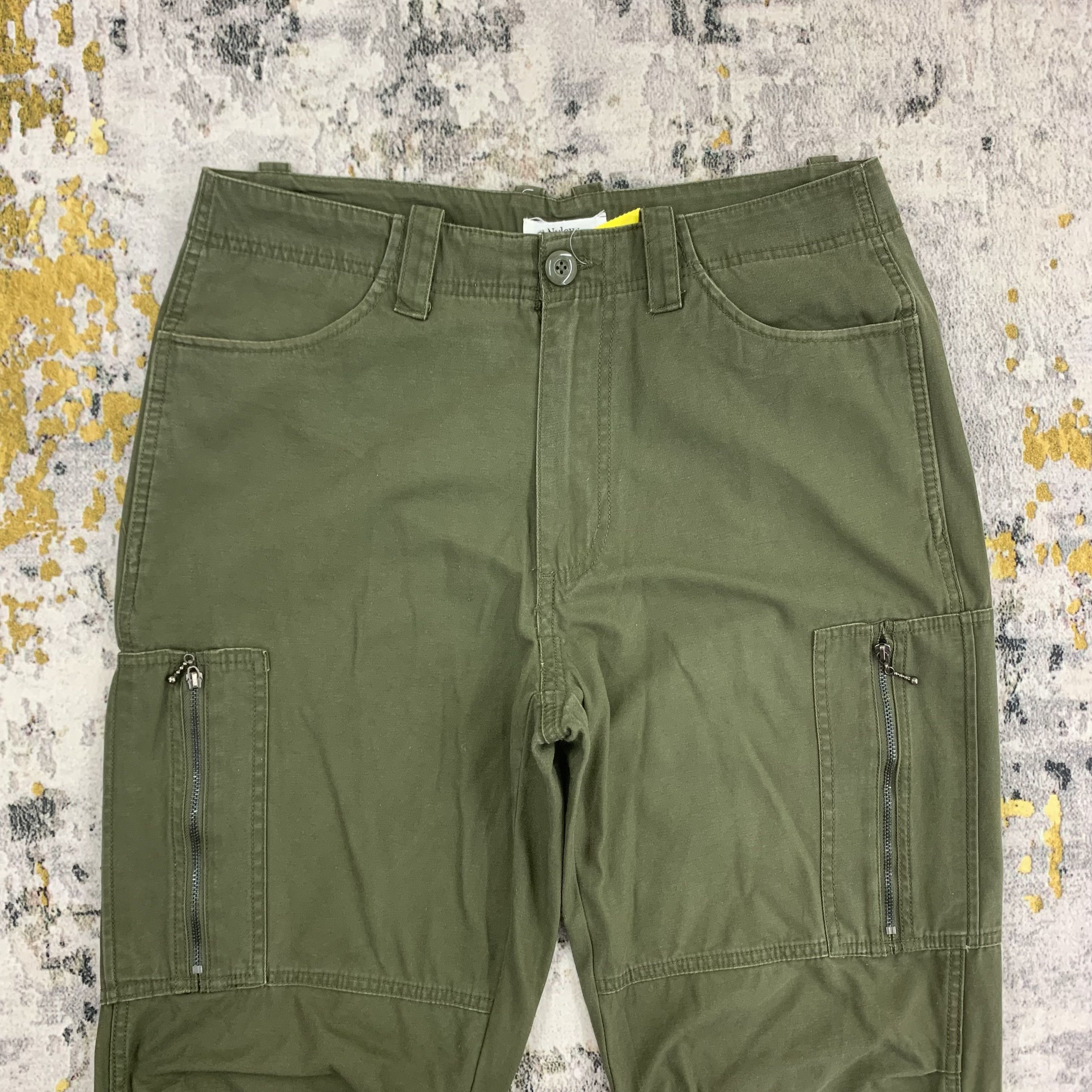 Japanese Brand Nylaus Cargo Pants Tactical Multipocket 32x43 Size US 32 / EU 48 - 2 Thumbnail