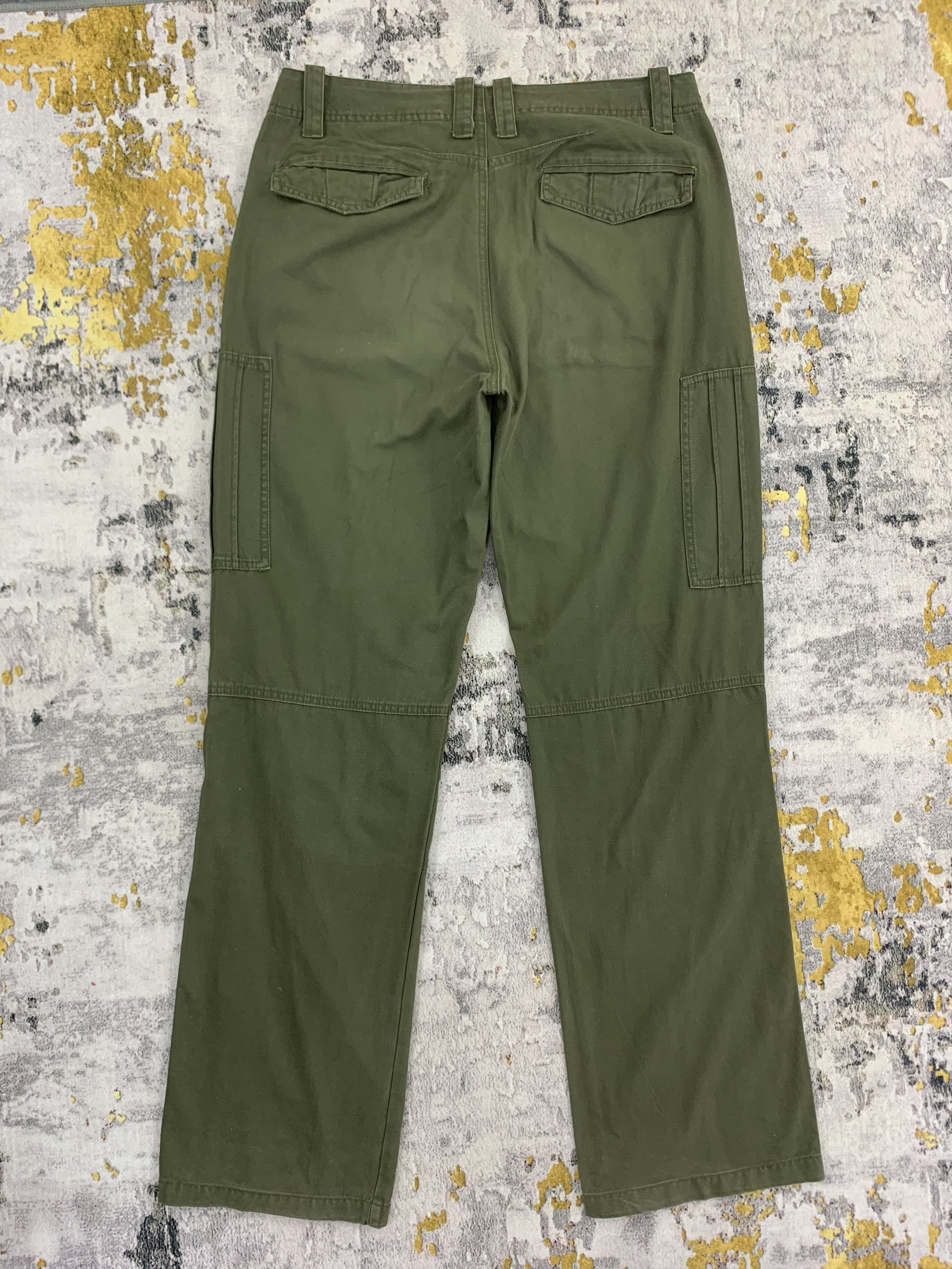 Japanese Brand Nylaus Cargo Pants Tactical Multipocket 32x43 Size US 32 / EU 48 - 3 Thumbnail