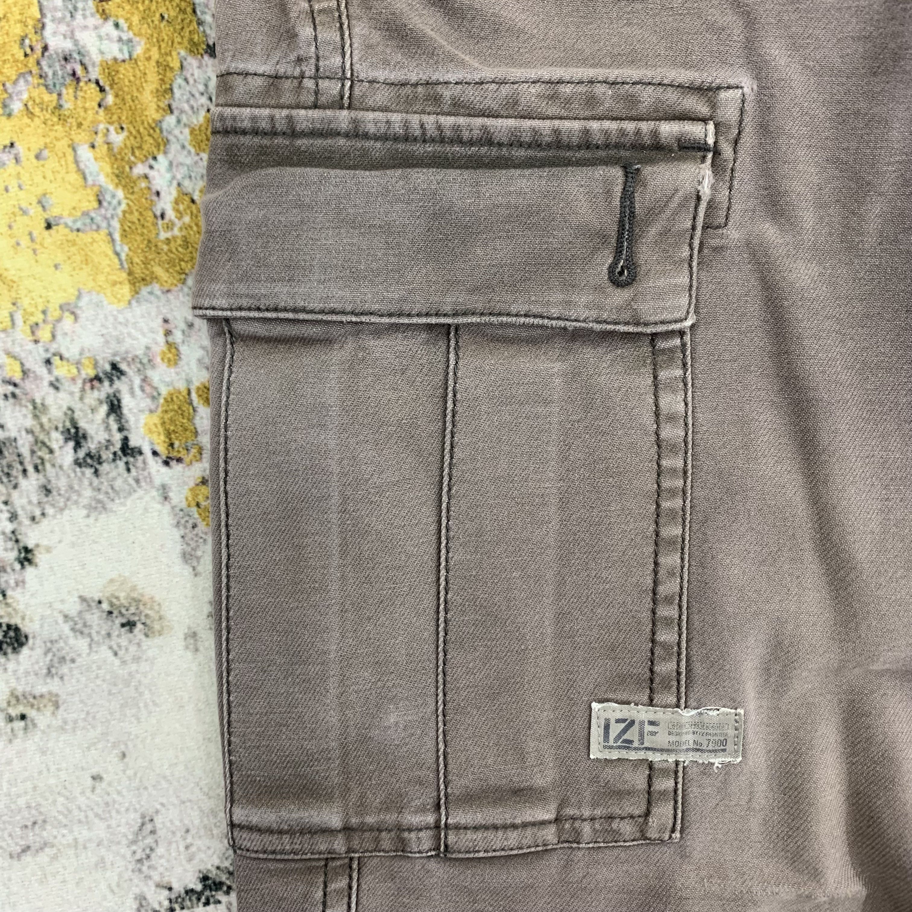 Japanese Brand IZ Frontier Cargo Pants Tactical Multipocket 33x41 Size US 33 - 5 Thumbnail