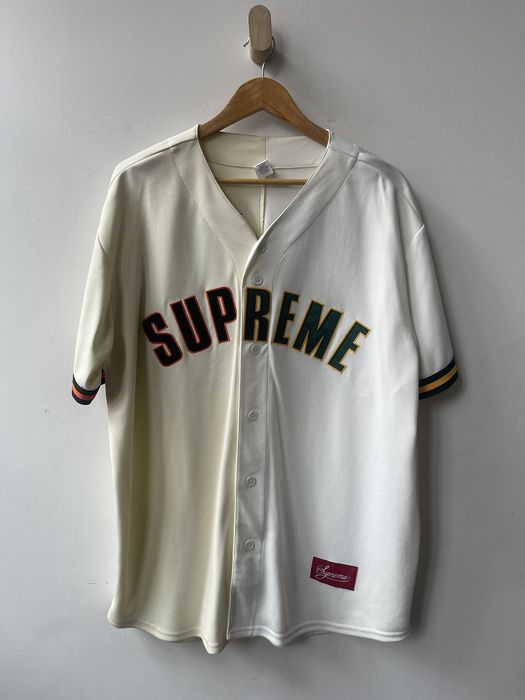 Supreme Supreme Don't Hate Love 2021 Baseball Jersey | Grailed