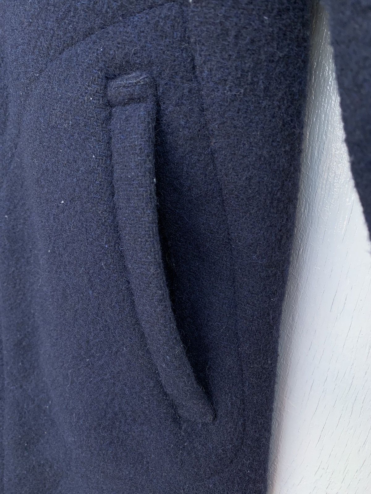 Danton × Vintage Vintage Danton Coat Wool Mossa Navy Blue Jacket Size US XS / EU 42 / 0 - 9 Thumbnail