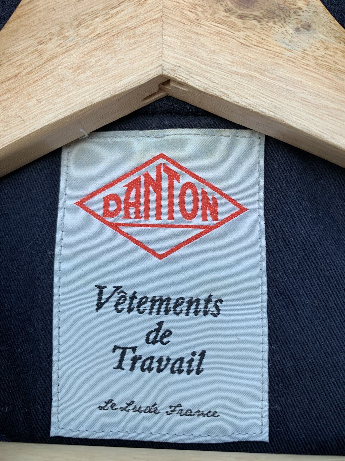 Danton × Vintage Vintage Danton Coat Wool Mossa Navy Blue Jacket Size US XS / EU 42 / 0 - 15 Thumbnail