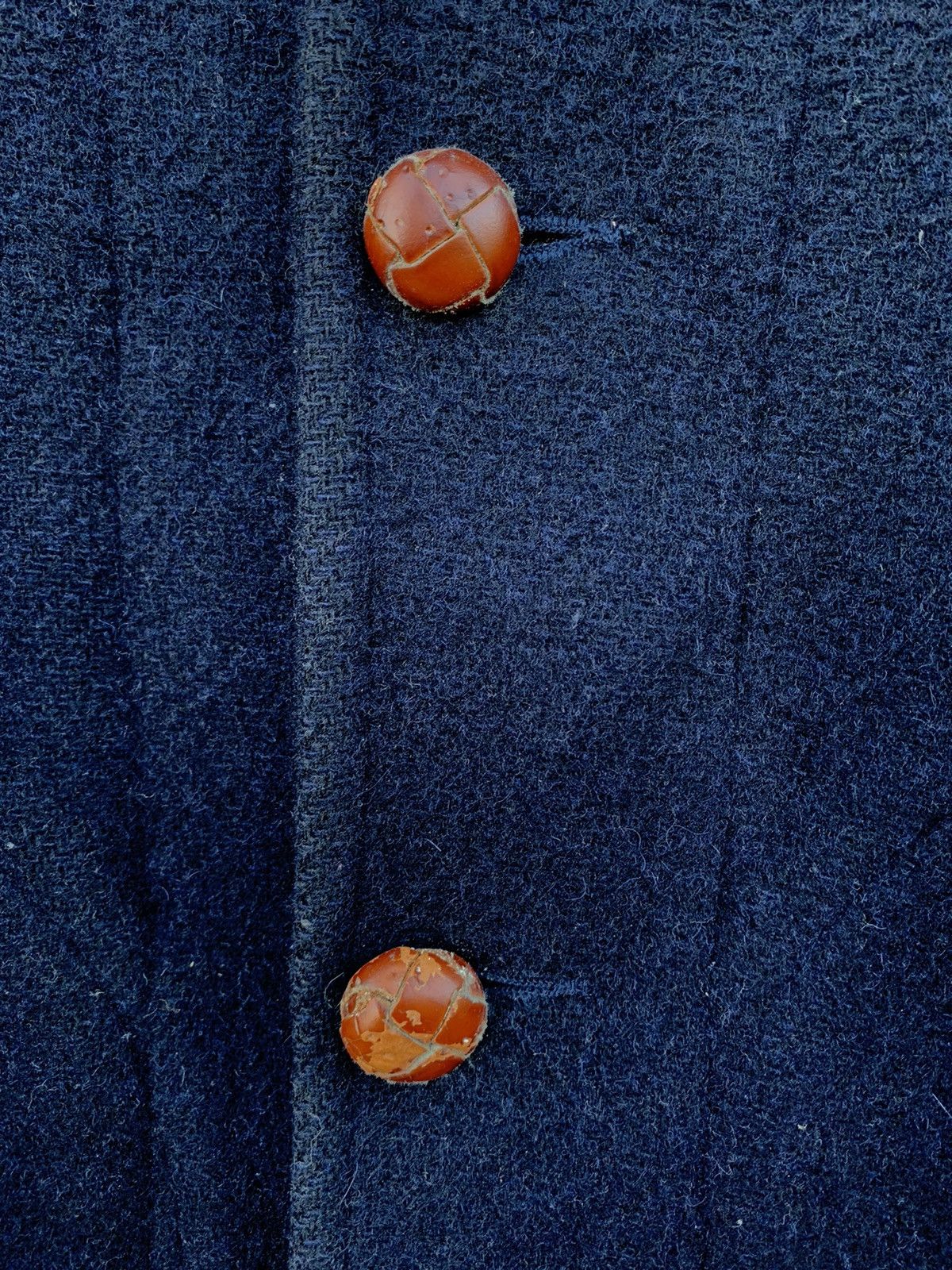 Danton × Vintage Vintage Danton Coat Wool Mossa Navy Blue Jacket Size US XS / EU 42 / 0 - 10 Thumbnail