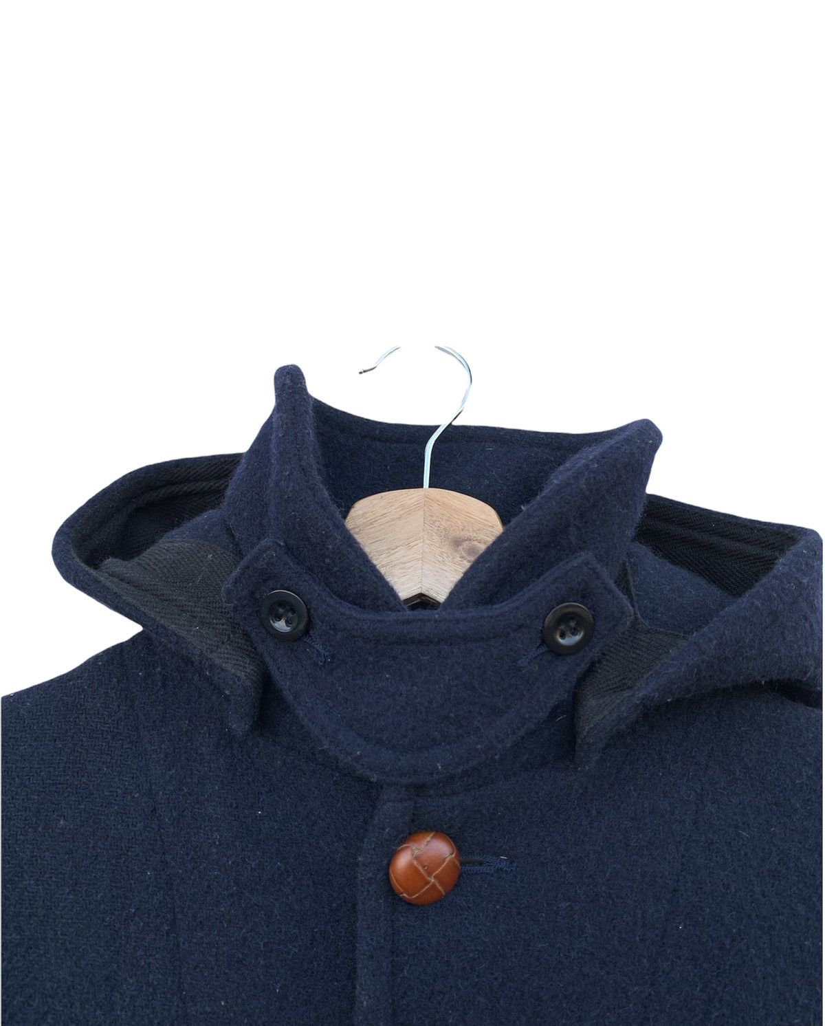 Danton × Vintage Vintage Danton Coat Wool Mossa Navy Blue Jacket Size US XS / EU 42 / 0 - 8 Thumbnail