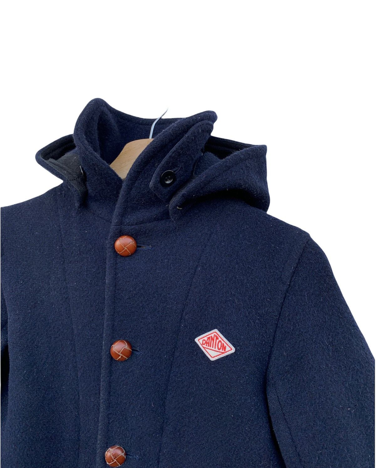Danton × Vintage Vintage Danton Coat Wool Mossa Navy Blue Jacket Size US XS / EU 42 / 0 - 7 Thumbnail