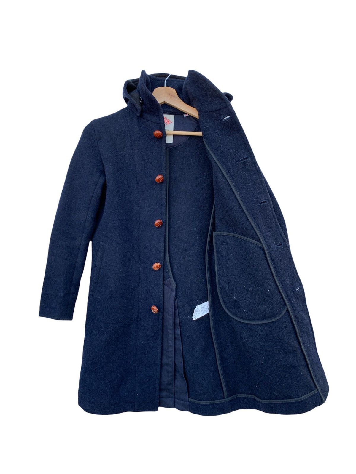 Danton × Vintage Vintage Danton Coat Wool Mossa Navy Blue Jacket Size US XS / EU 42 / 0 - 3 Thumbnail