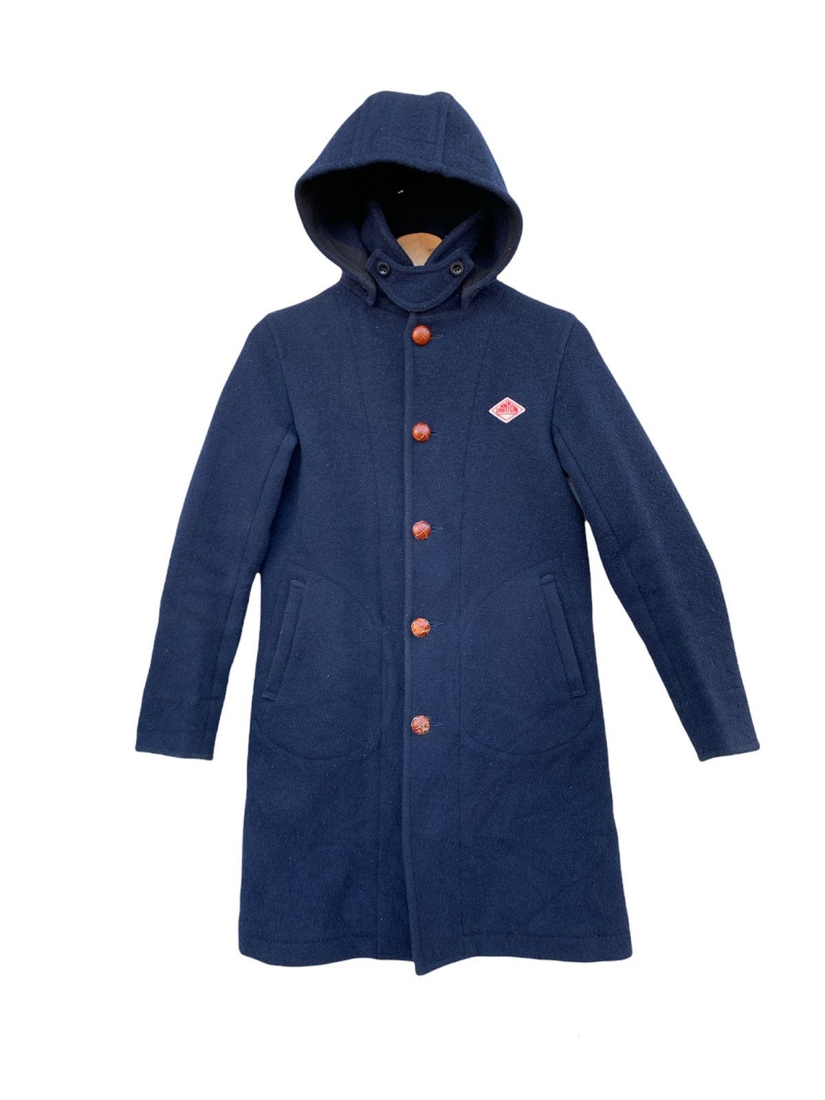 Danton × Vintage Vintage Danton Coat Wool Mossa Navy Blue Jacket Size US XS / EU 42 / 0 - 2 Thumbnail