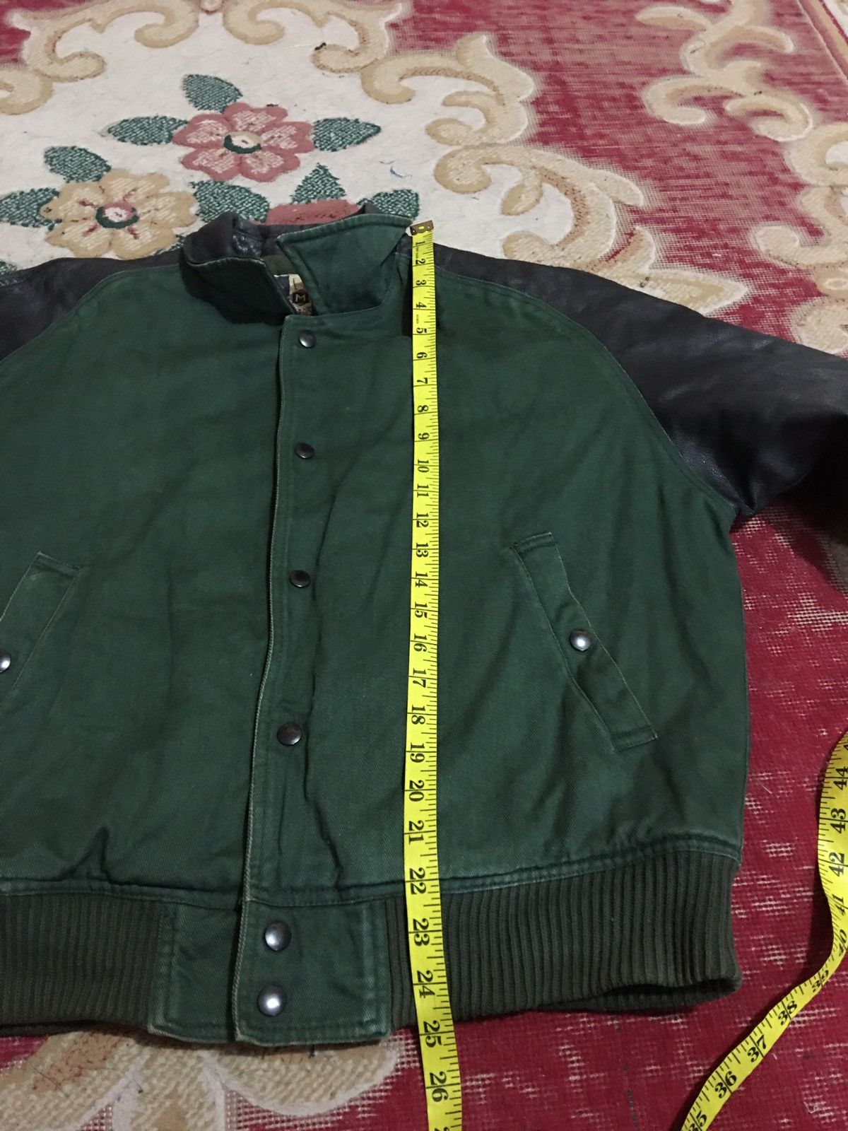 Japanese Brand LAST PIECE Men’s Melrose Varsity Leather Jacket Size US M / EU 48-50 / 2 - 12 Thumbnail