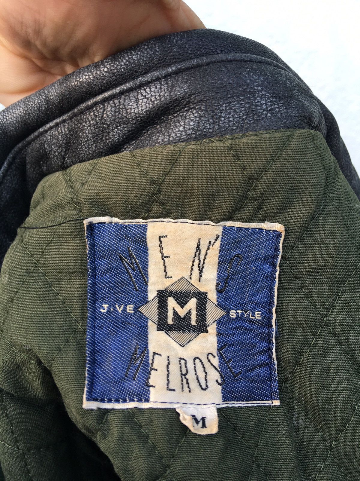 Japanese Brand LAST PIECE Men’s Melrose Varsity Leather Jacket Size US M / EU 48-50 / 2 - 10 Thumbnail
