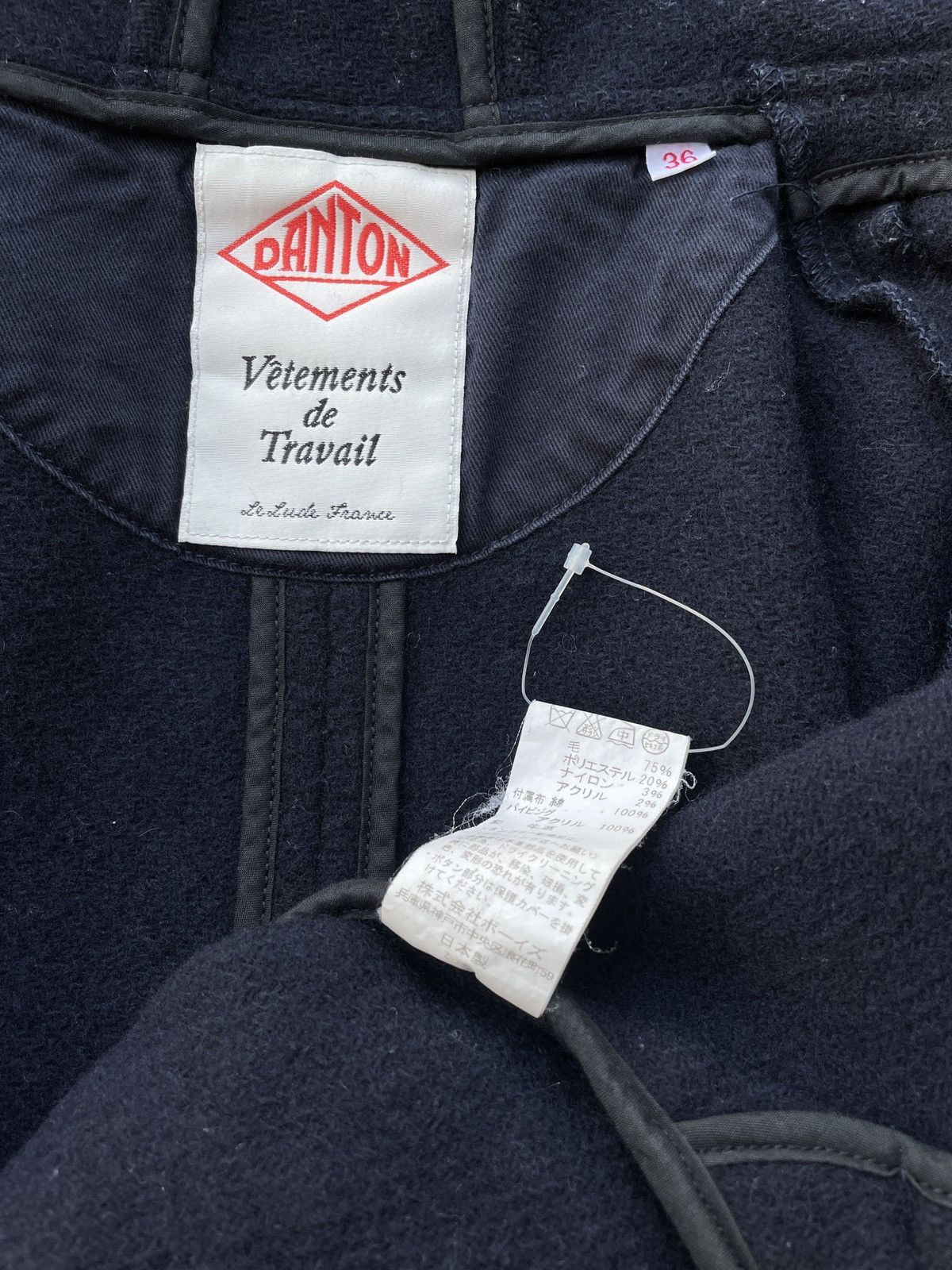 Danton LAST PIECES Danton Vetements De Travail Wool Mosser Jacket Size US M / EU 48-50 / 2 - 6 Thumbnail