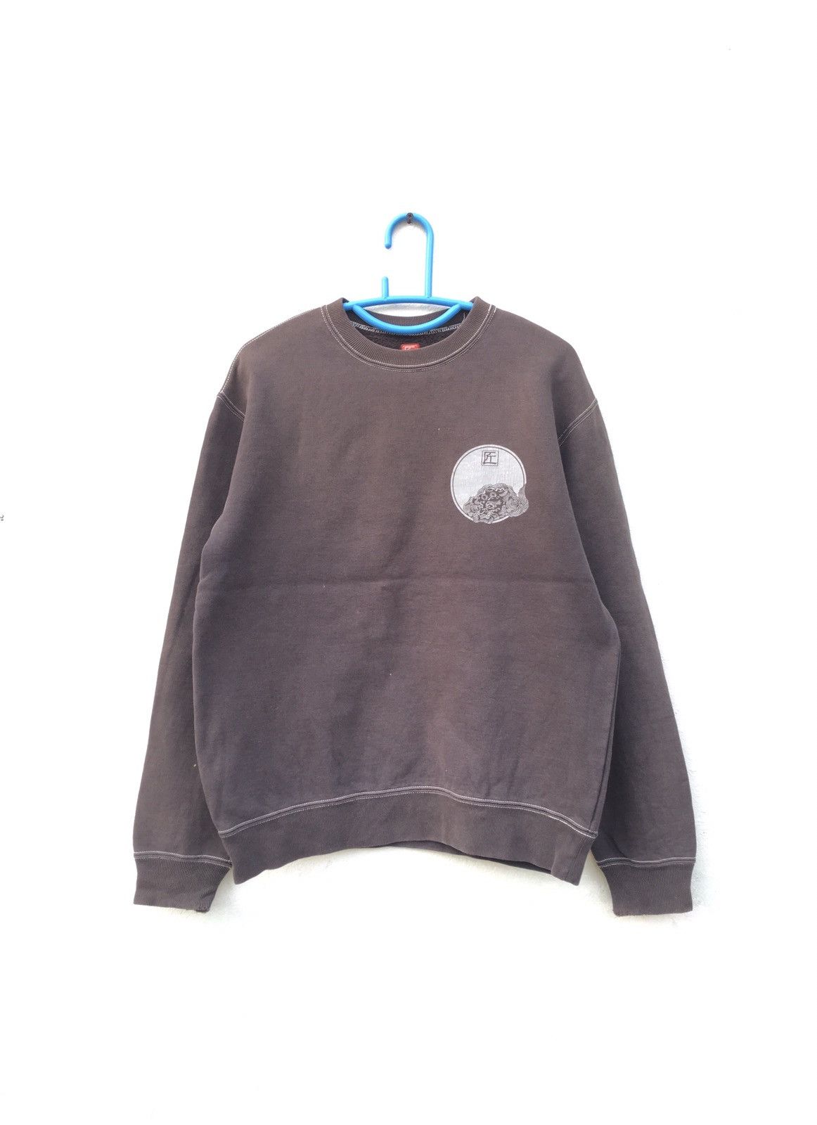 Japanese Brand Pherrow’s Sukajan Design Takumi Sweatshirt Size US M / EU 48-50 / 2 - 2 Thumbnail