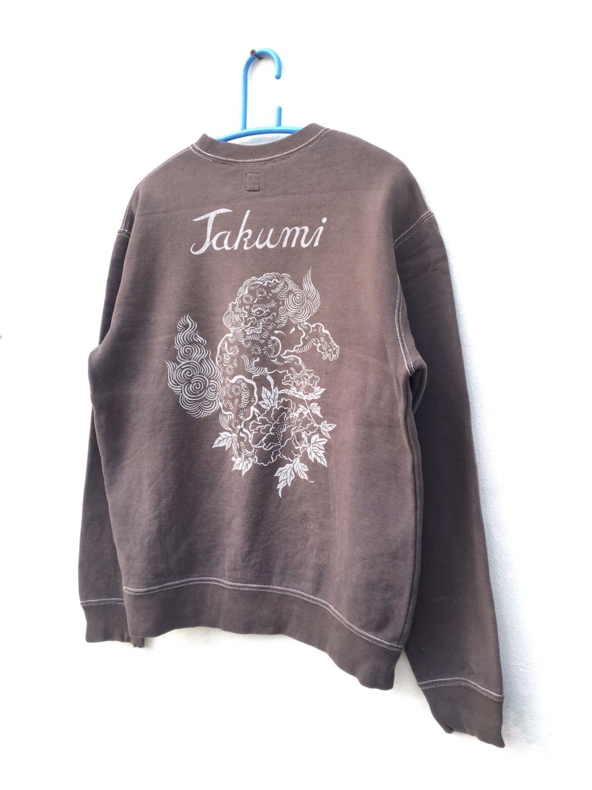 Japanese Brand Pherrow’s Sukajan Design Takumi Sweatshirt Size US M / EU 48-50 / 2 - 5 Thumbnail