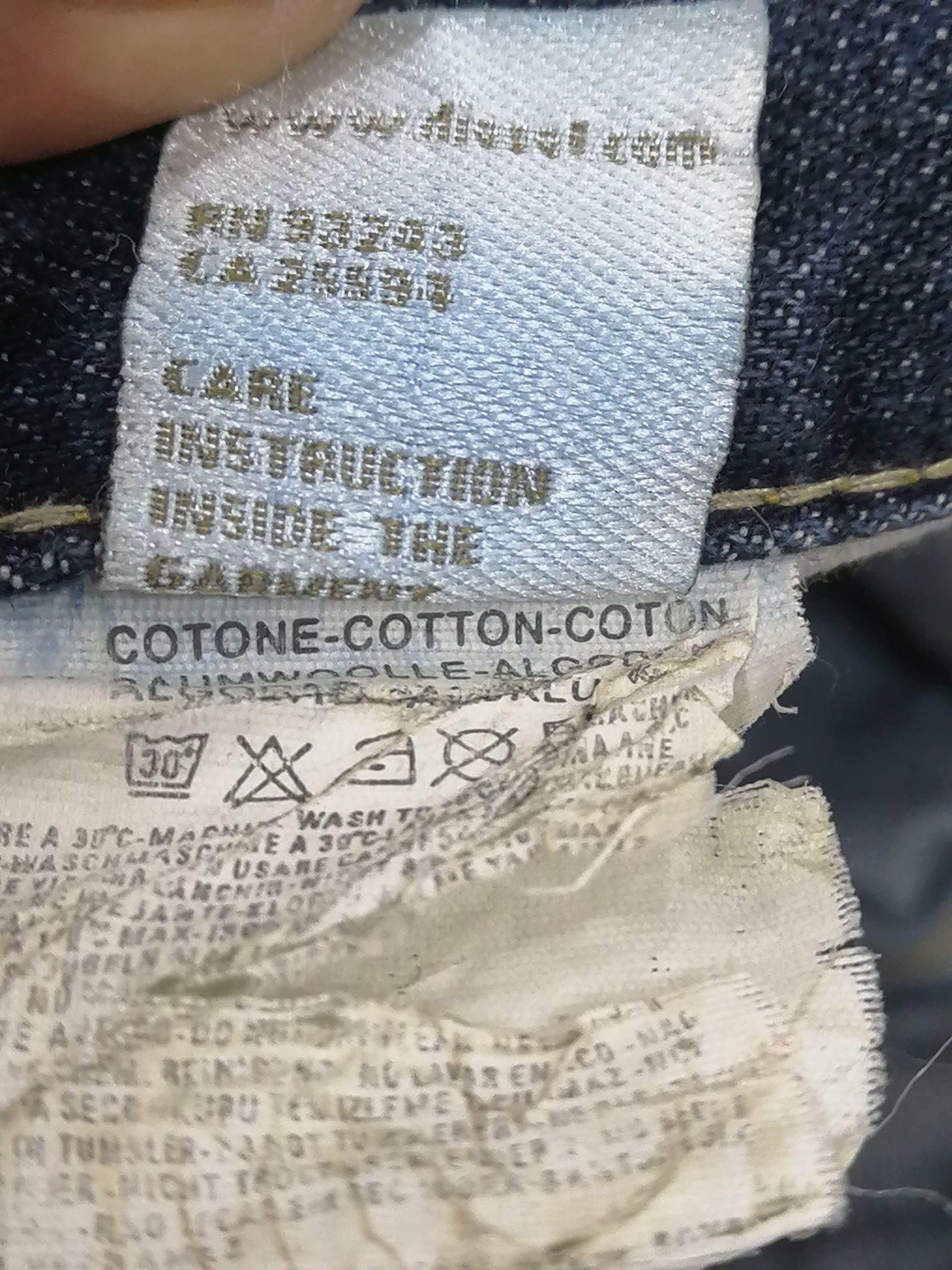 Diesel Diesel Straight Cut Jeans Size US 36 / EU 52 - 12 Thumbnail
