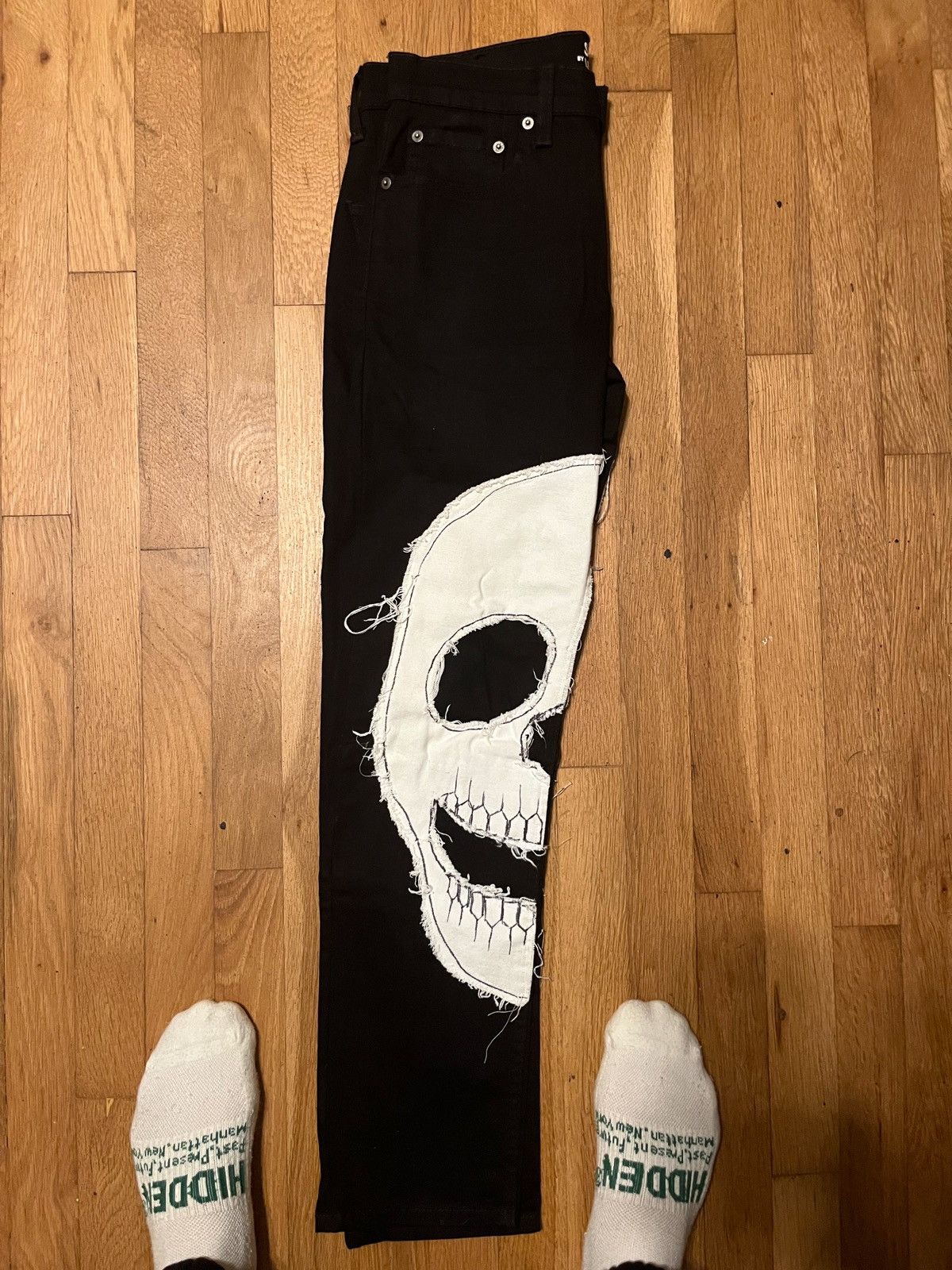 Other Deadfrens Black Skull Pants Size US 28 / EU 44 - 2 Thumbnail