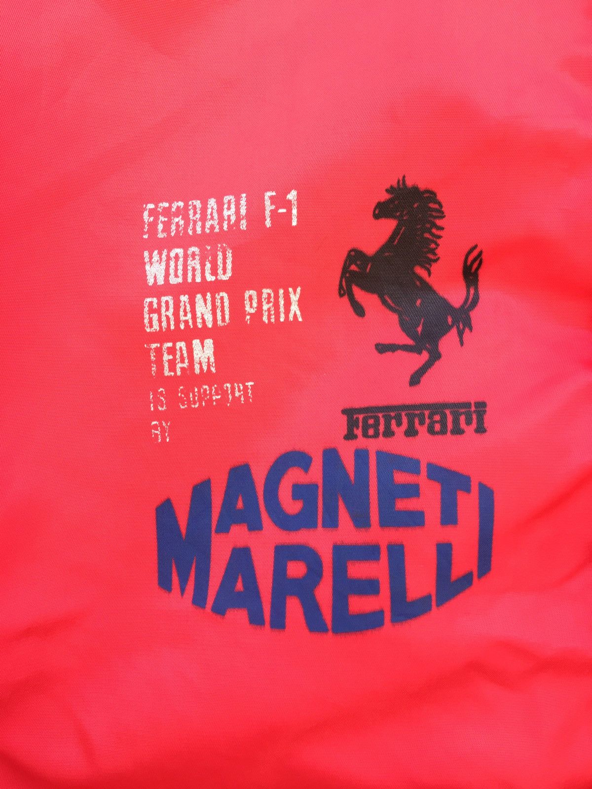 Ferrari LAST PIECE Magneti Marelli F-1 Racing Team Ferrari Size US L / EU 52-54 / 3 - 6 Thumbnail