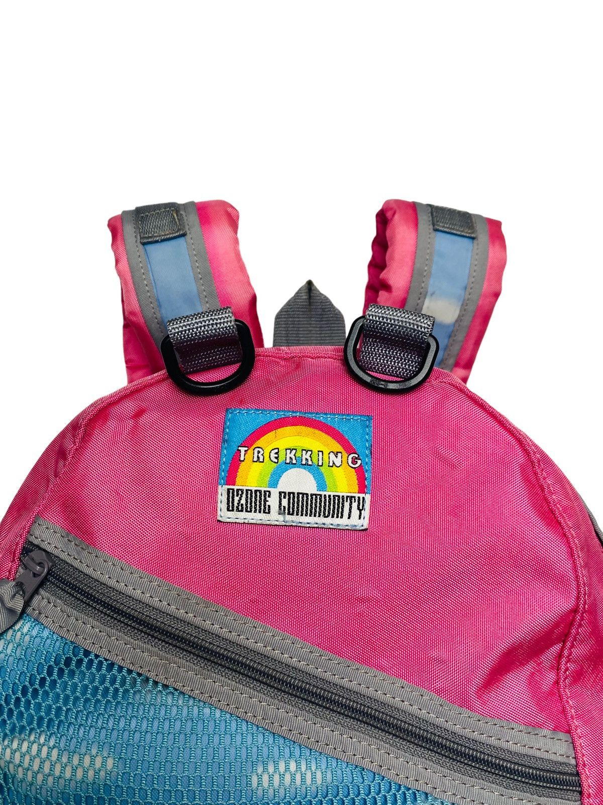 Hysteric Glamour 1990s Ozone Community - Fish Net Printed Cloud Pink Backpack Size ONE SIZE - 5 Thumbnail