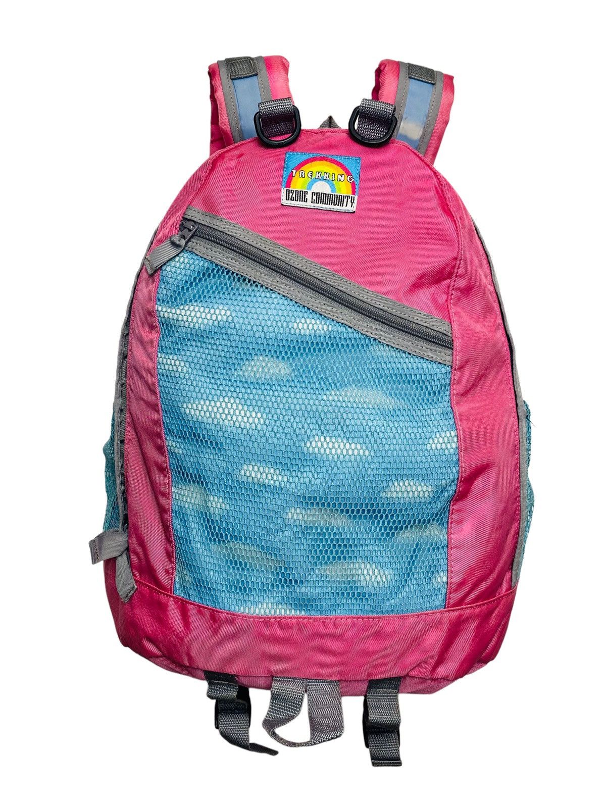 Hysteric Glamour 1990s Ozone Community - Fish Net Printed Cloud Pink Backpack Size ONE SIZE - 3 Thumbnail