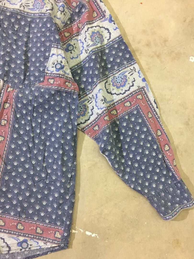 Japanese Brand × Vintage SUDBURY CHIPS paisley print button-ups shirt Size US L / EU 52-54 / 3 - 7 Thumbnail
