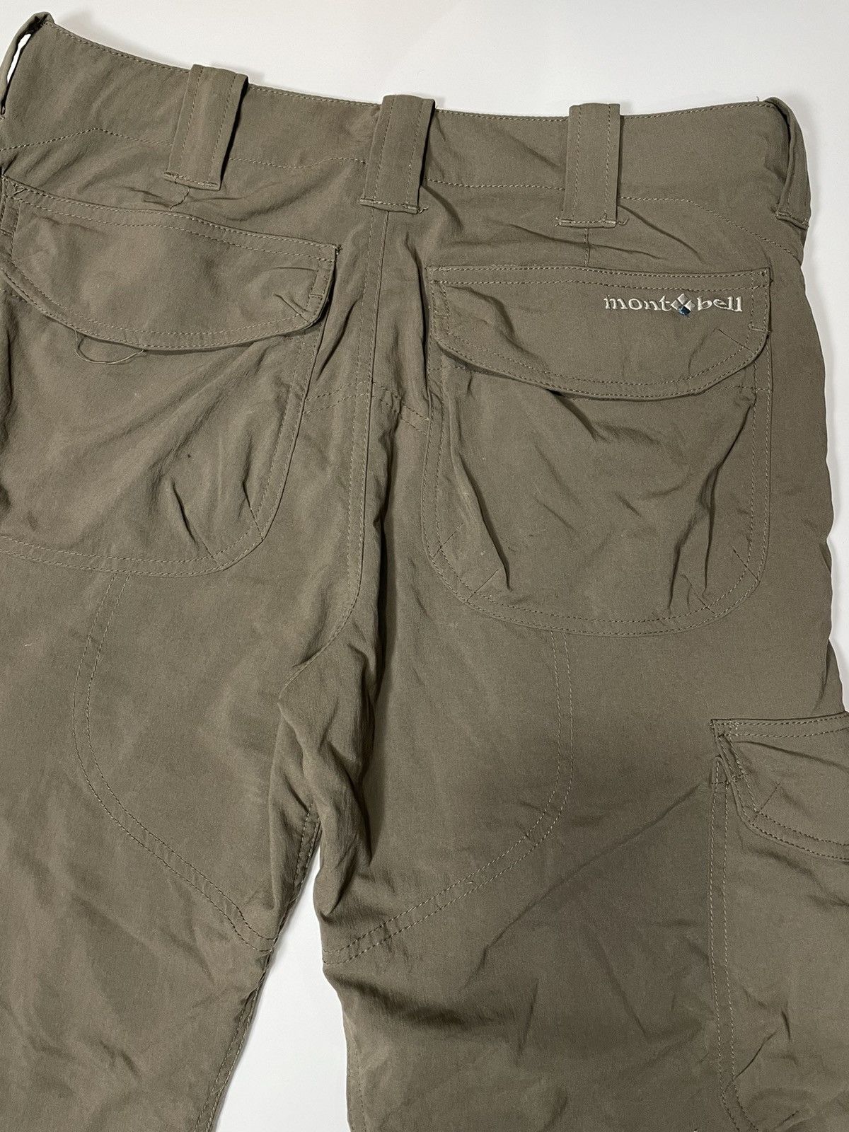 Designer × Montbell × Vintage Vintage Montbell Cargo pant multi pocket adjustable waist Size US 30 / EU 46 - 4 Thumbnail
