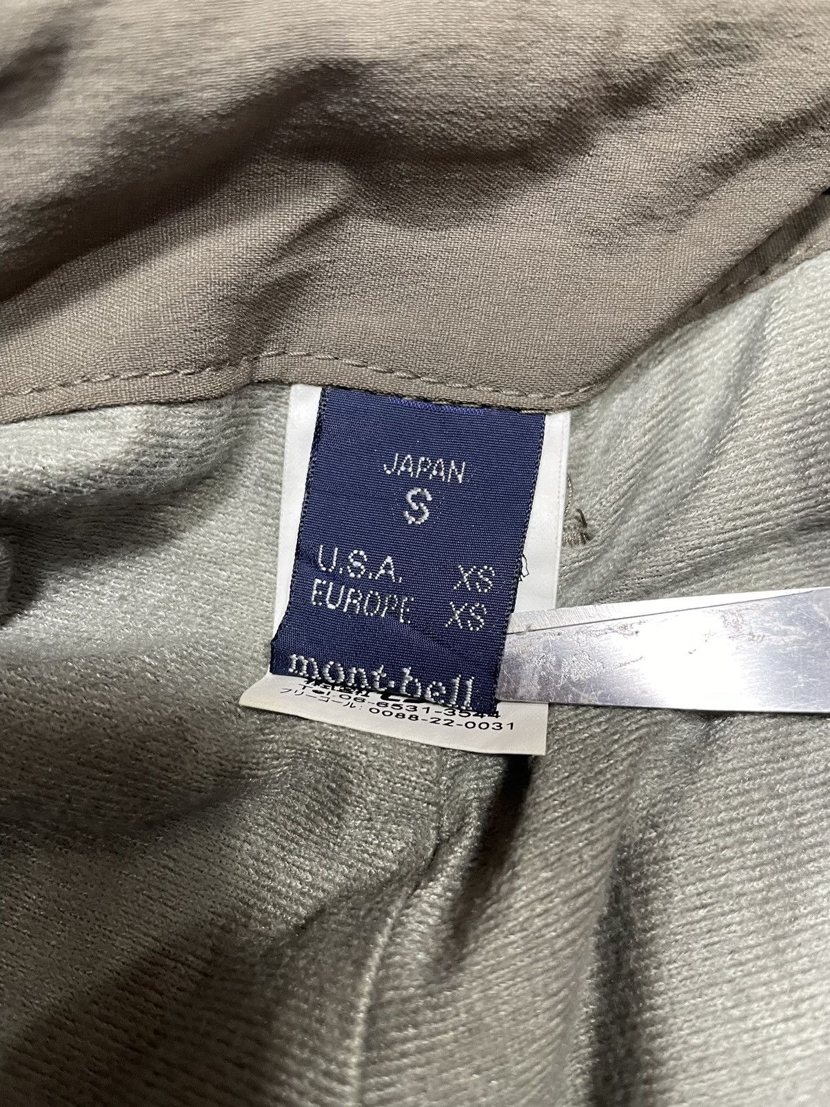 Designer × Montbell × Vintage Vintage Montbell Cargo pant multi pocket adjustable waist Size US 30 / EU 46 - 9 Thumbnail