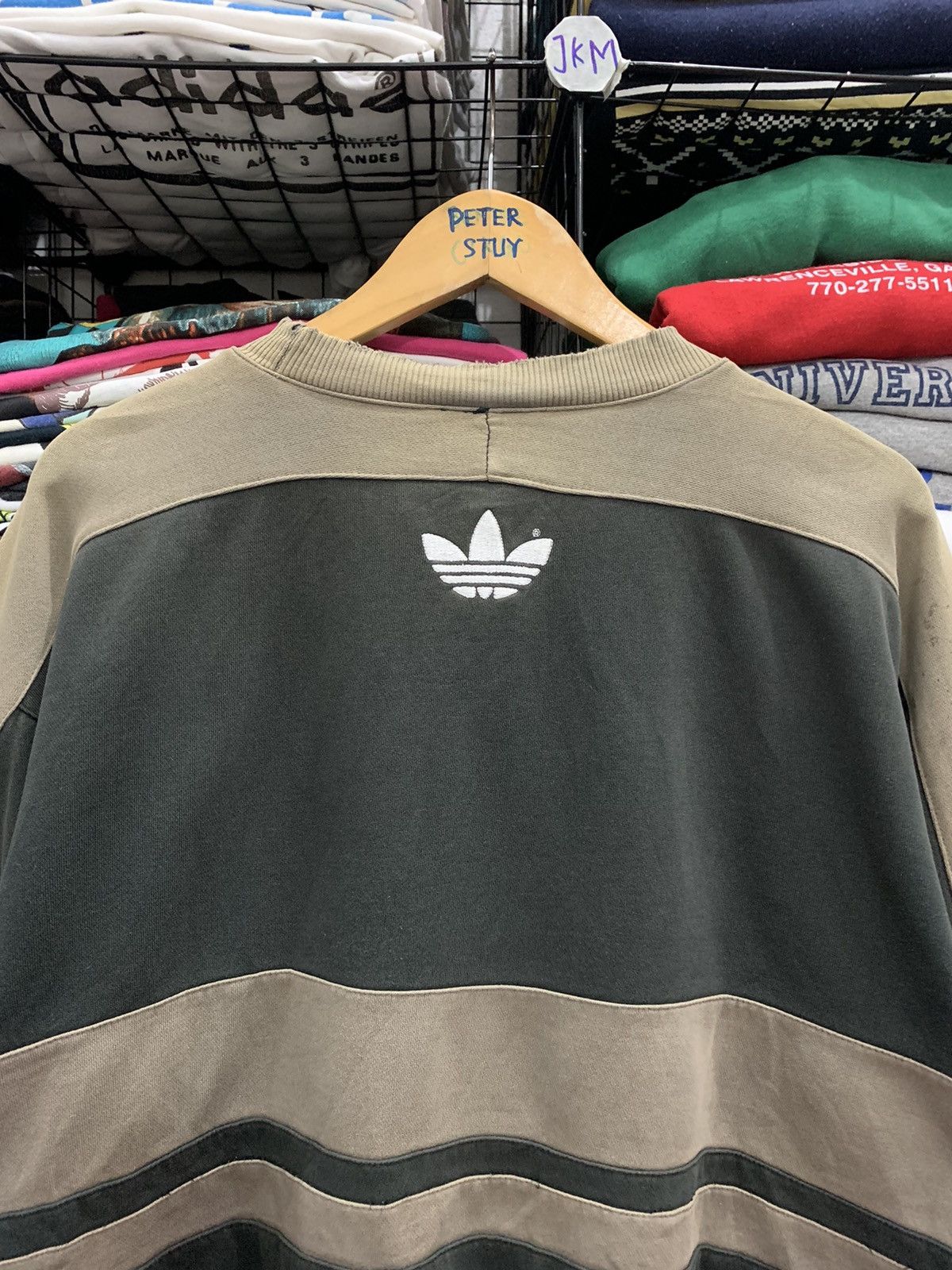 Adidas × Vintage VINTAGE 90’s ADIDAS EMBROIDERED LOGO SWEATSHIRT Size US L / EU 52-54 / 3 - 5 Thumbnail