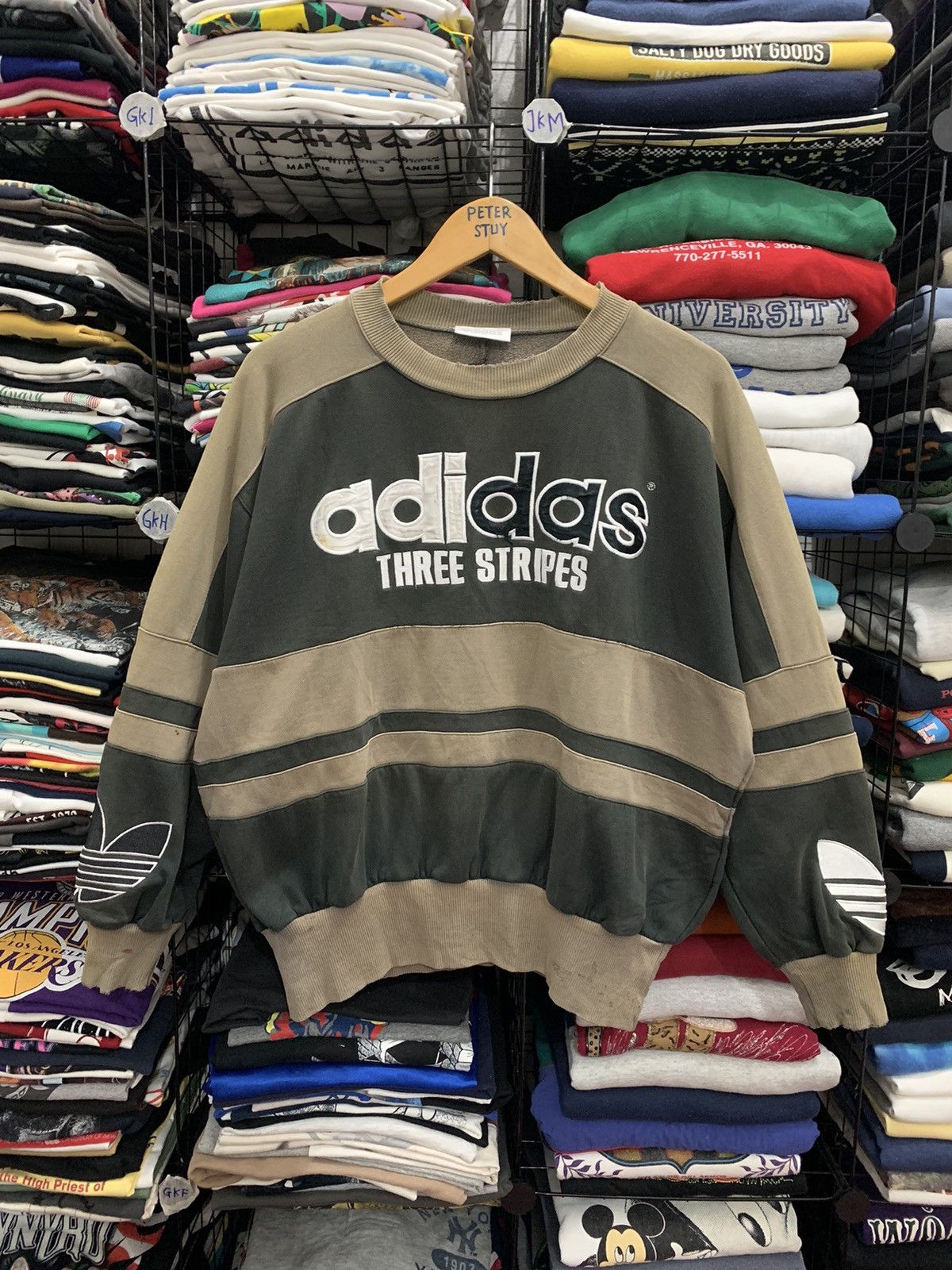 Adidas × Vintage VINTAGE 90’s ADIDAS EMBROIDERED LOGO SWEATSHIRT Size US L / EU 52-54 / 3 - 2 Thumbnail