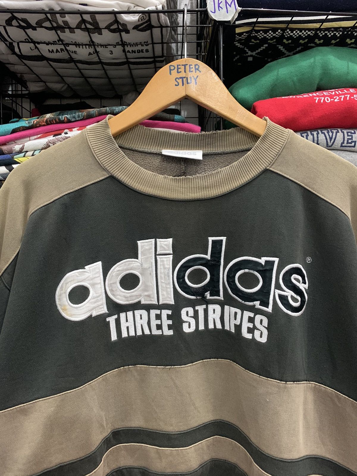 Adidas × Vintage VINTAGE 90’s ADIDAS EMBROIDERED LOGO SWEATSHIRT Size US L / EU 52-54 / 3 - 3 Thumbnail