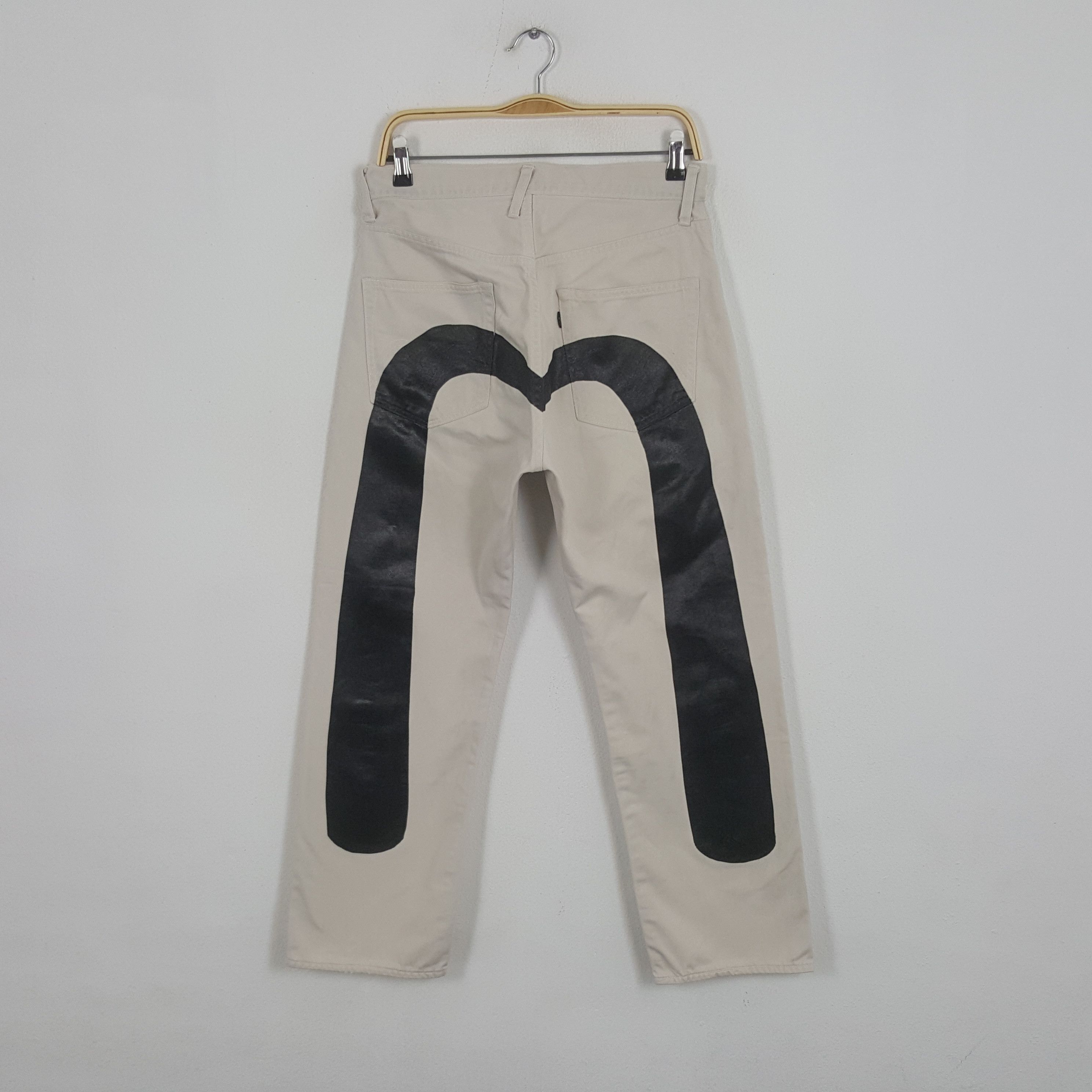 Japanese Brand Vintage Evis Japanese Brand Custom Daicock Art Pants Size US 30 / EU 46 - 1 Thumbnail